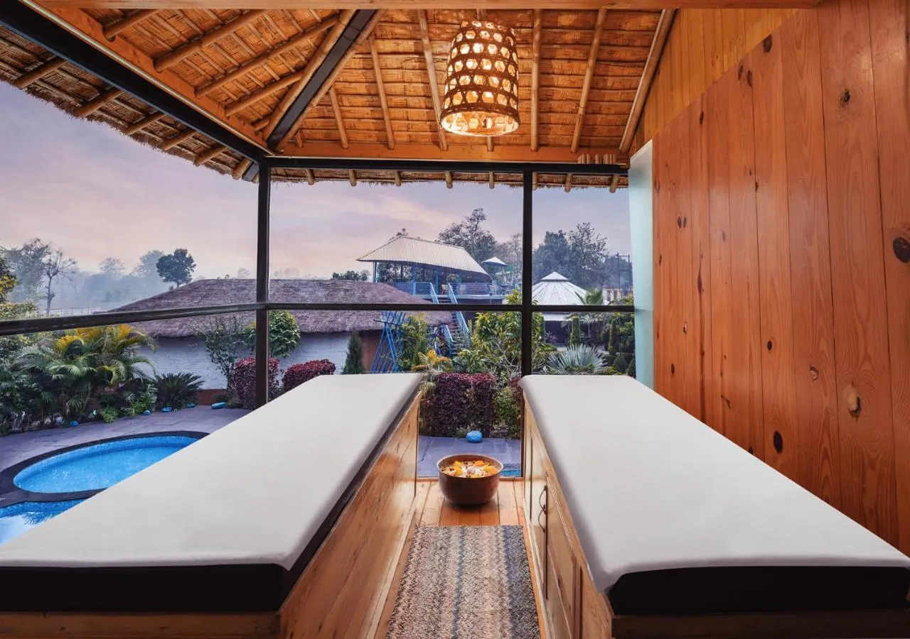 Spa and wellness centre/facilities, Bed in juSTa Lazy Haven Corbett, Uttarakhand