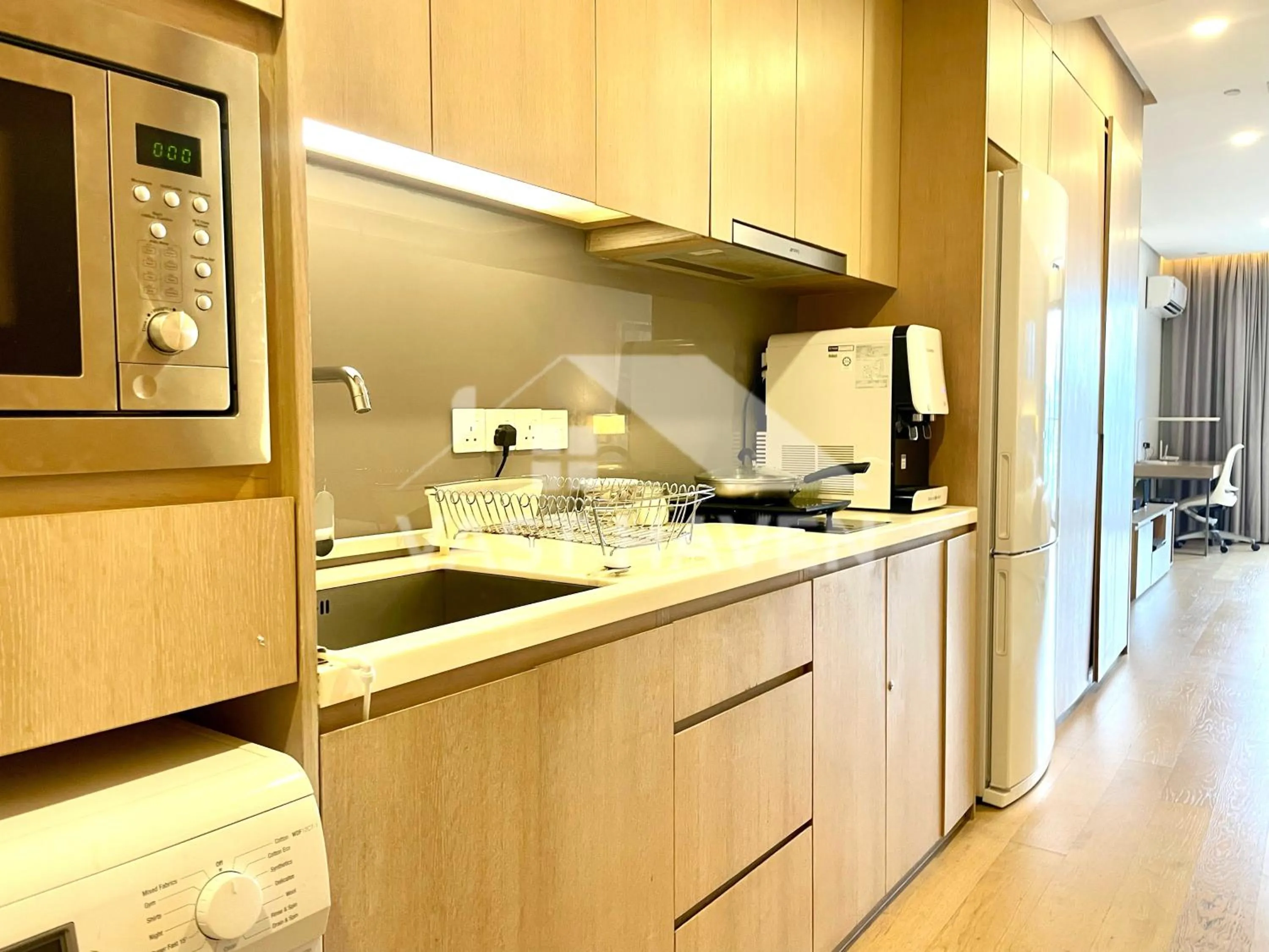 Kitchen or kitchenette in 188 Suites KLCC by VastHaven