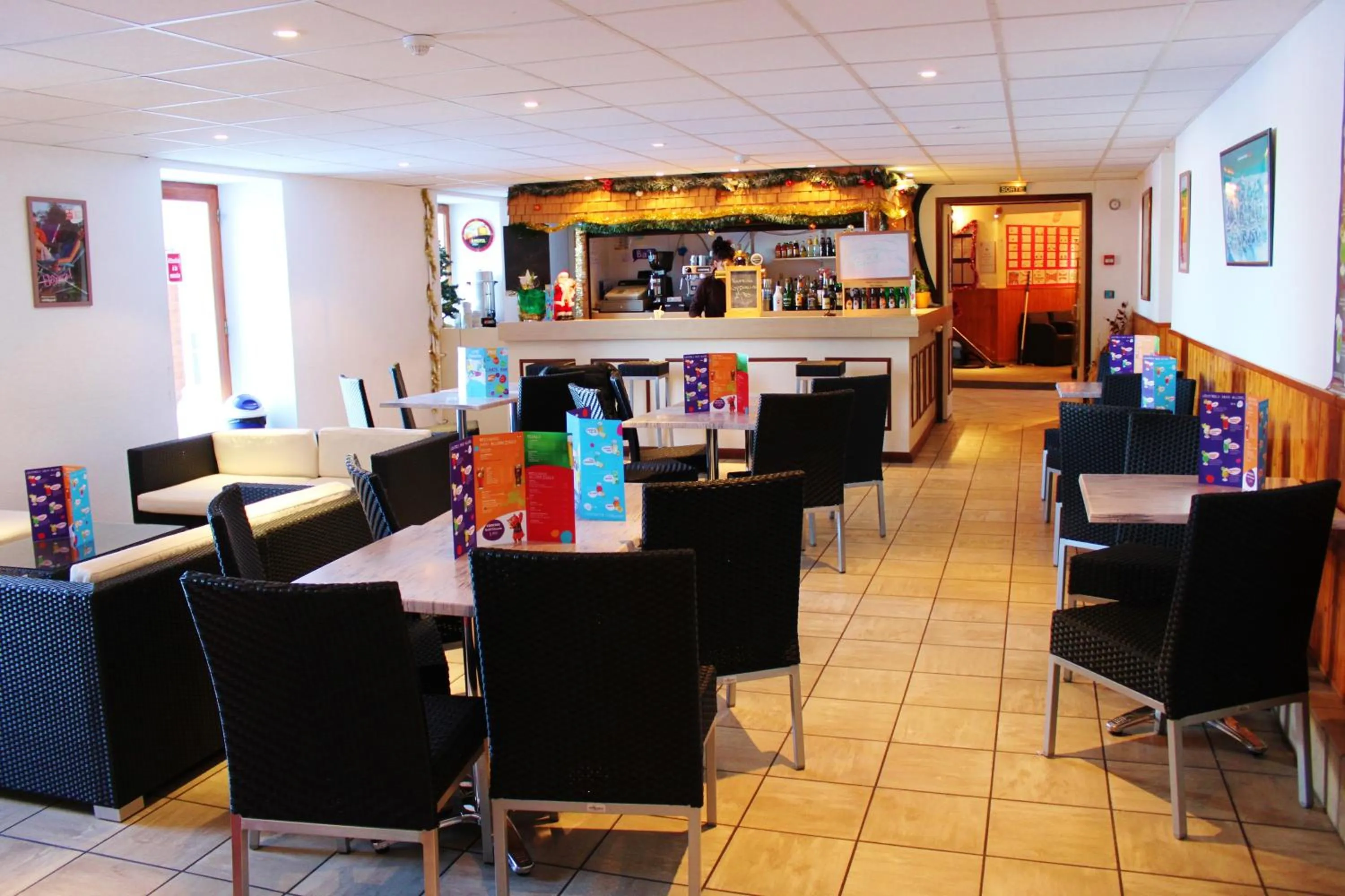 Lounge or bar in VVF Jura Les Rousses
