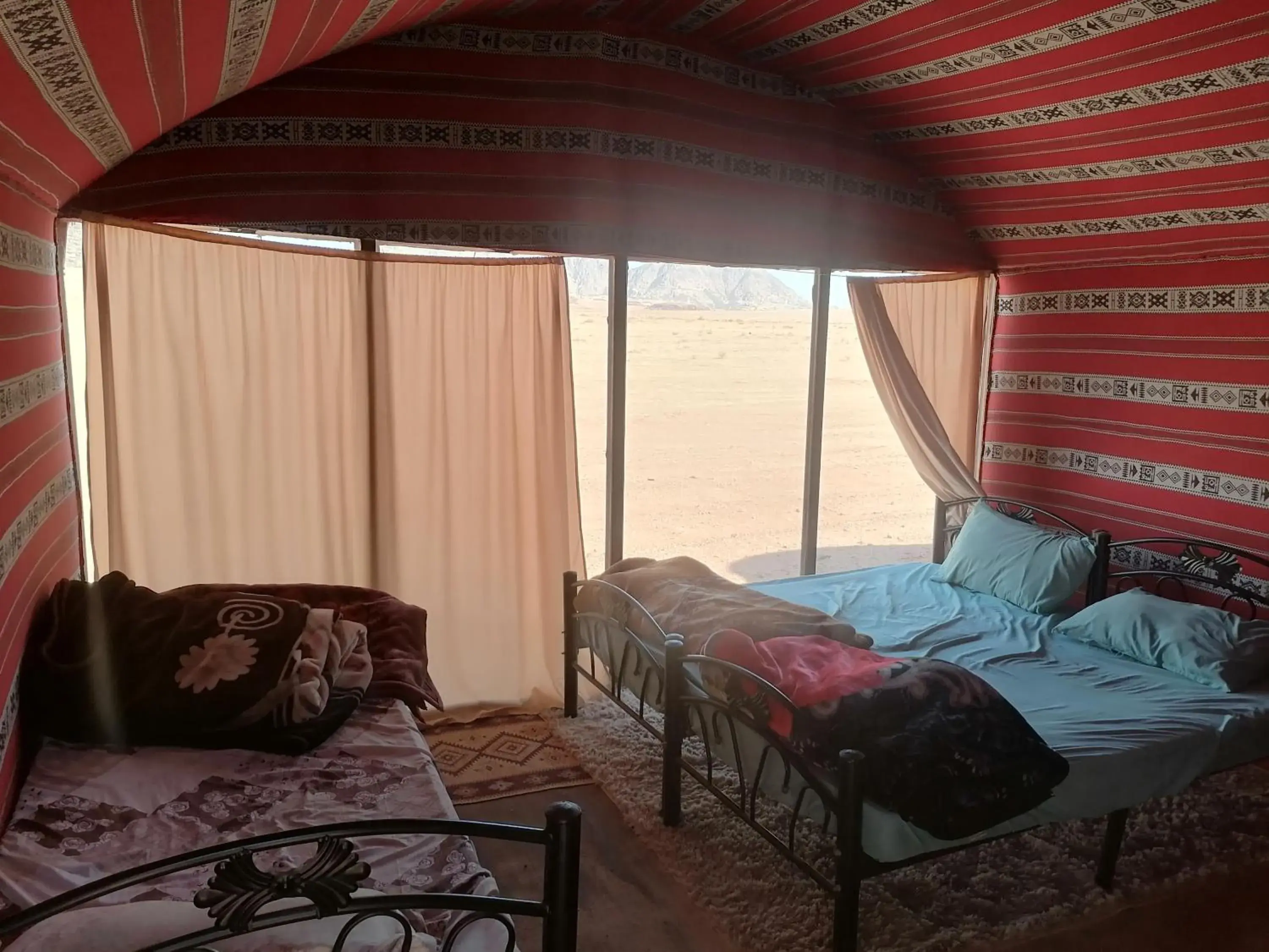 Economy Triple Room in Wadirum winter Economy Triple Room in Wadirum winter