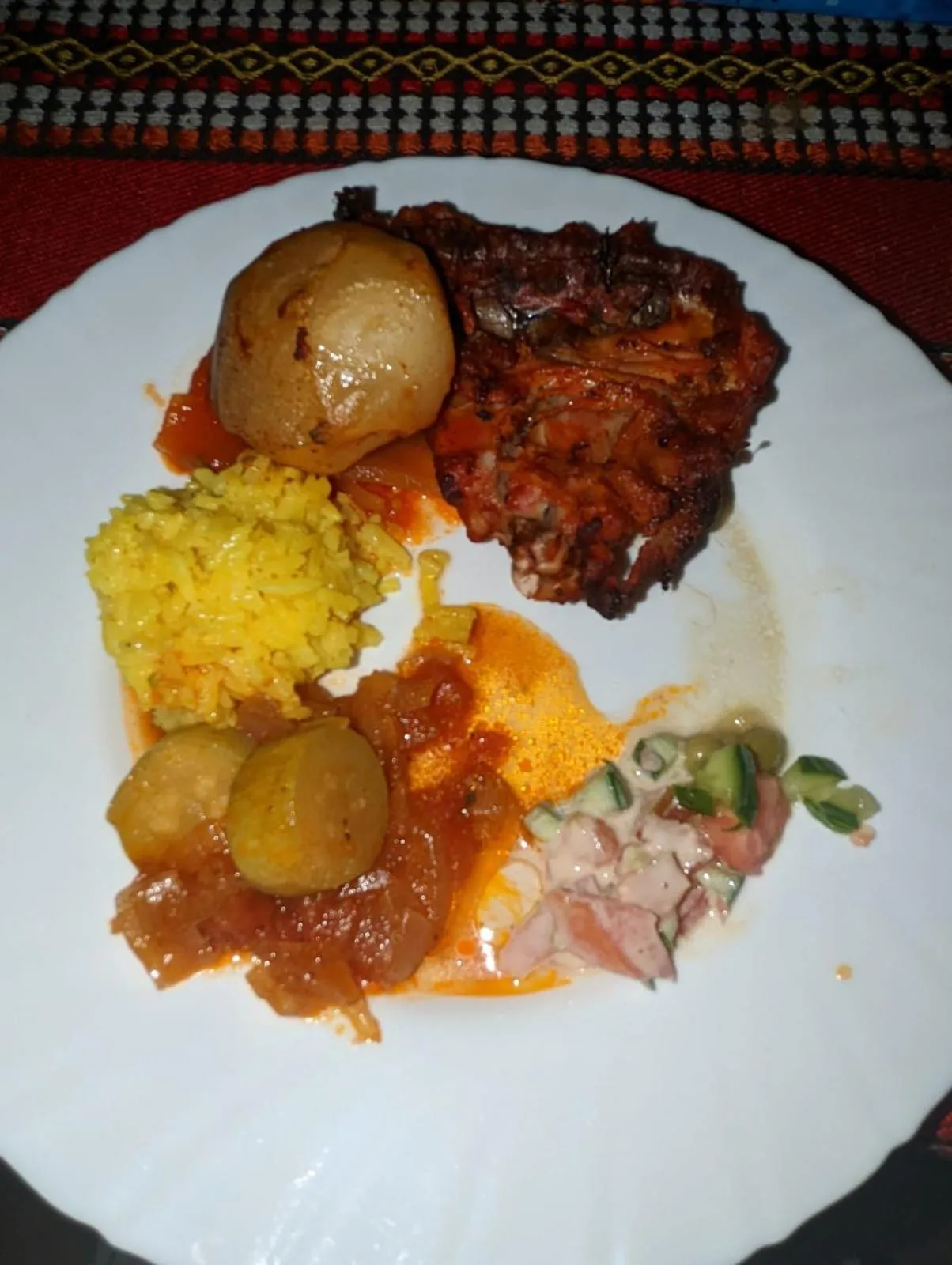 Food in Wadirum winter