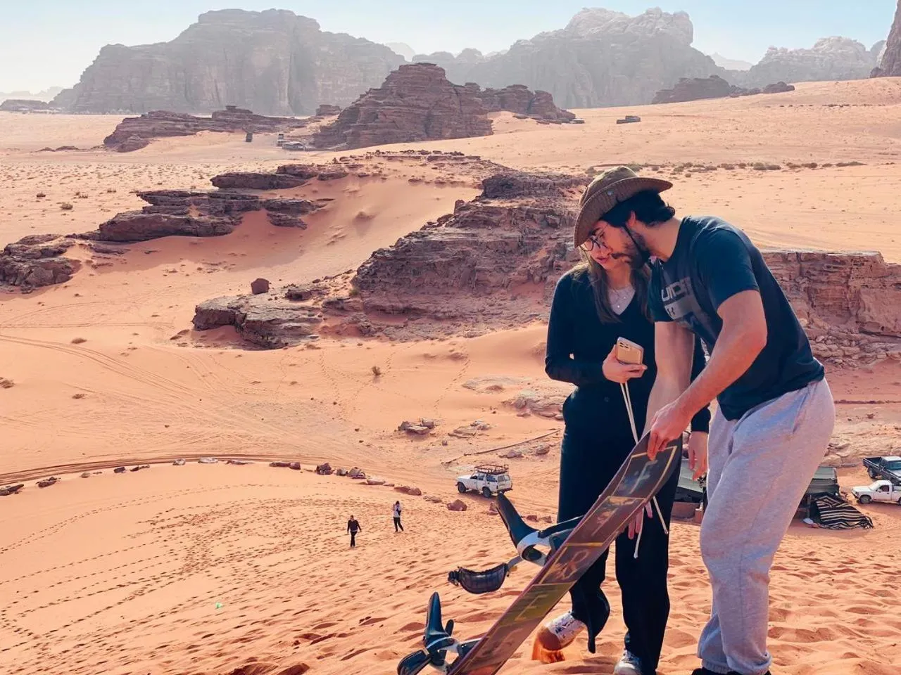 Day in Wadirum winter