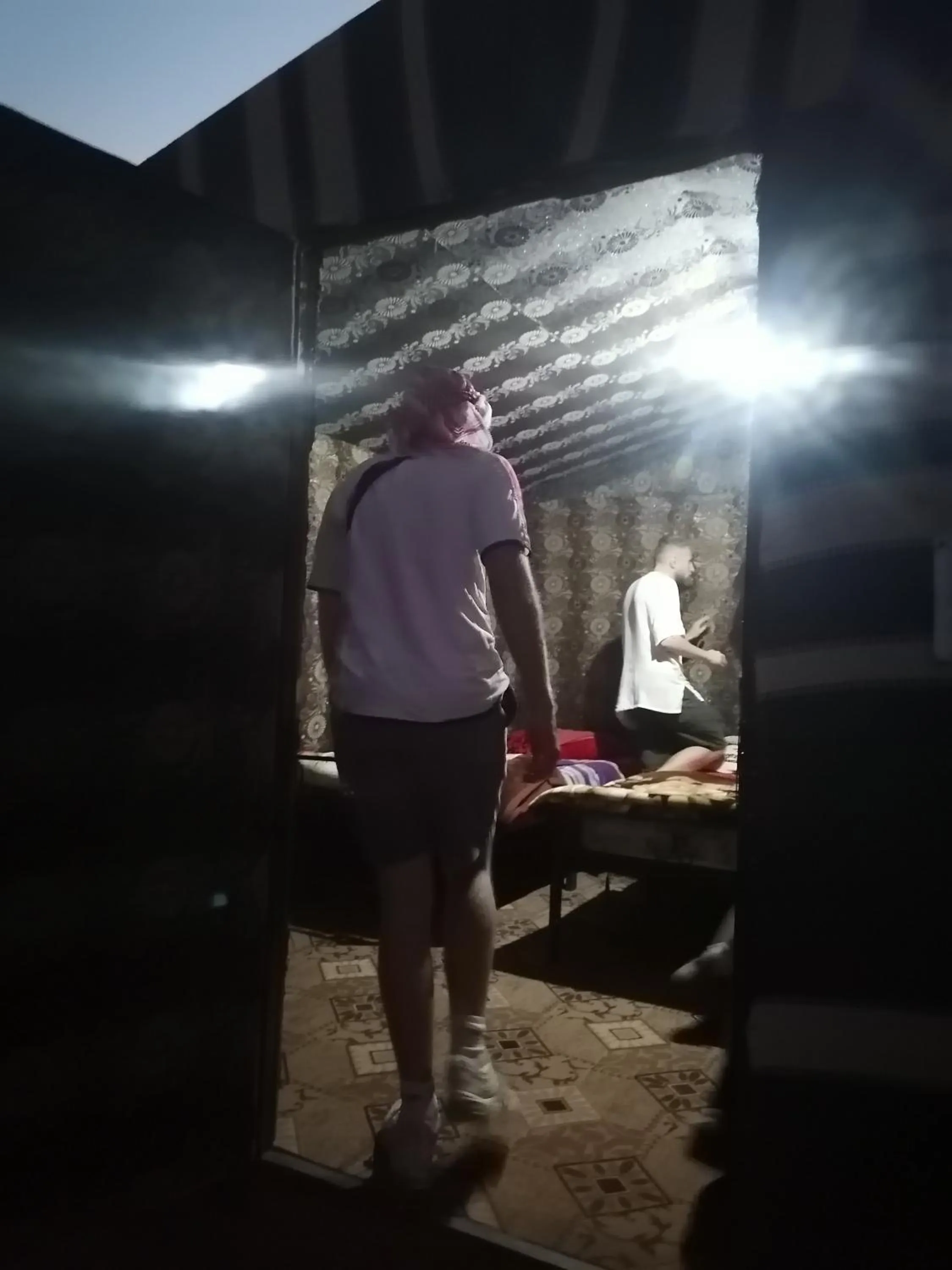 Night in Wadirum winter