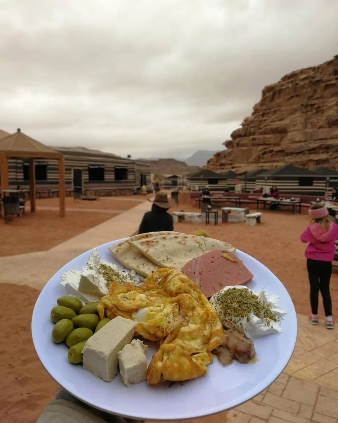 Food in Wadirum winter