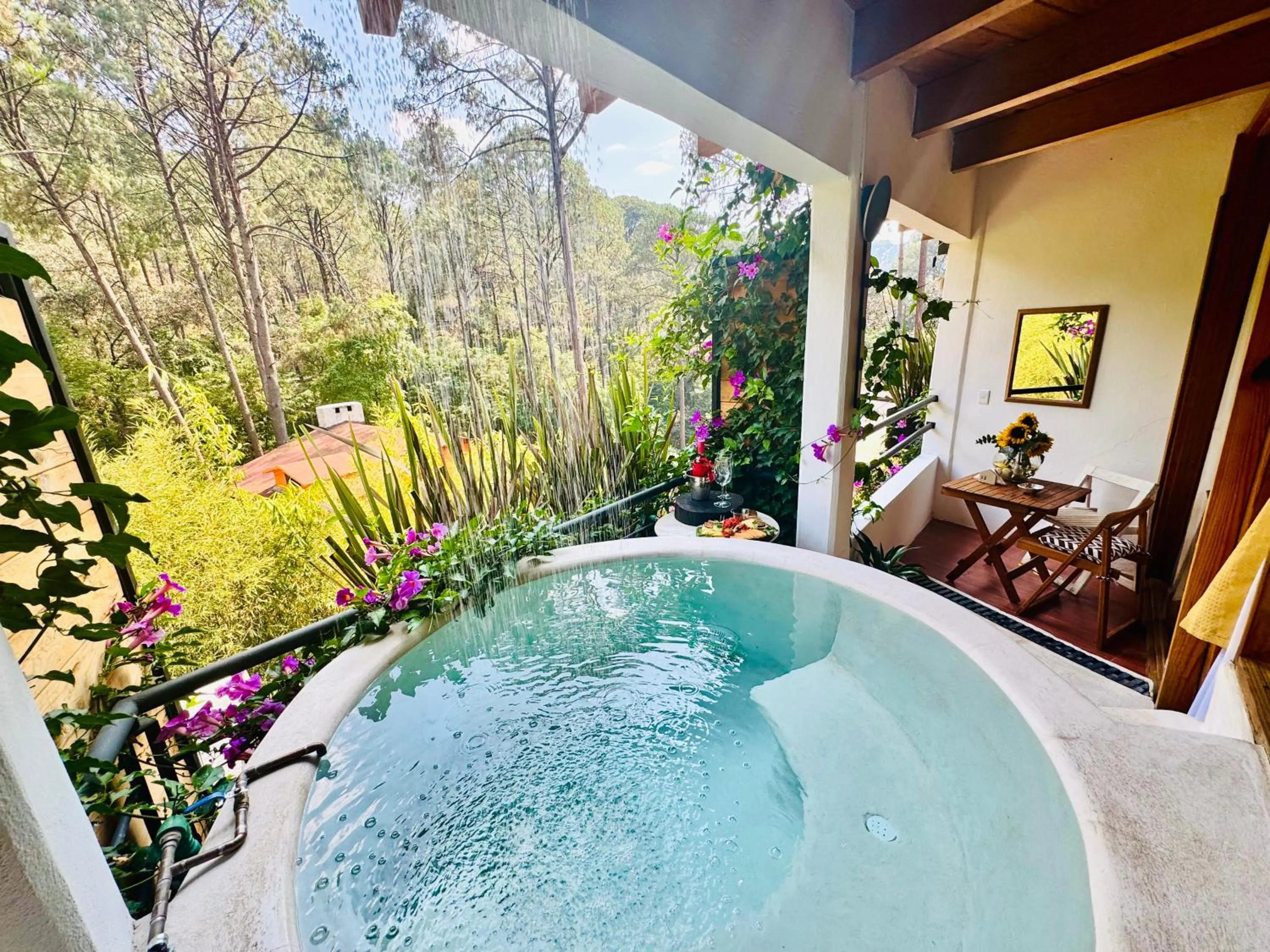 Patio in Encino House Hotel Boutique