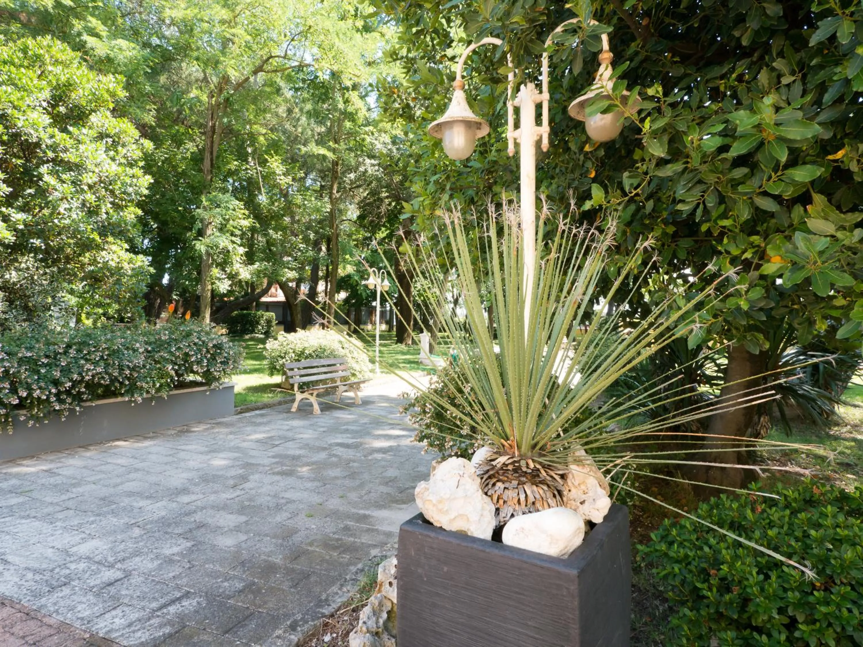 Decorative detail in Villa Bellini Room&Breakfast