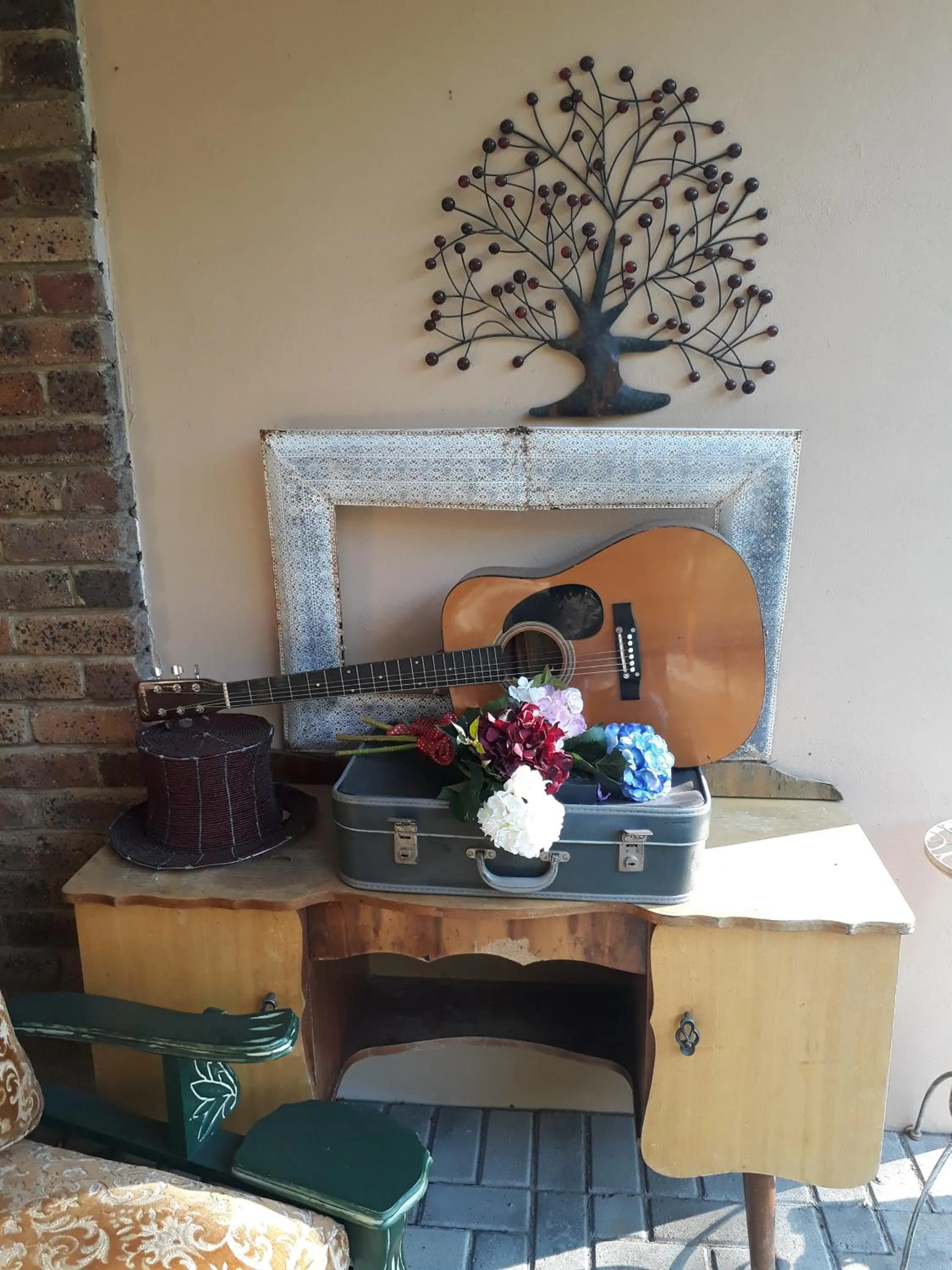 Garden view in Blessings Guesthouse