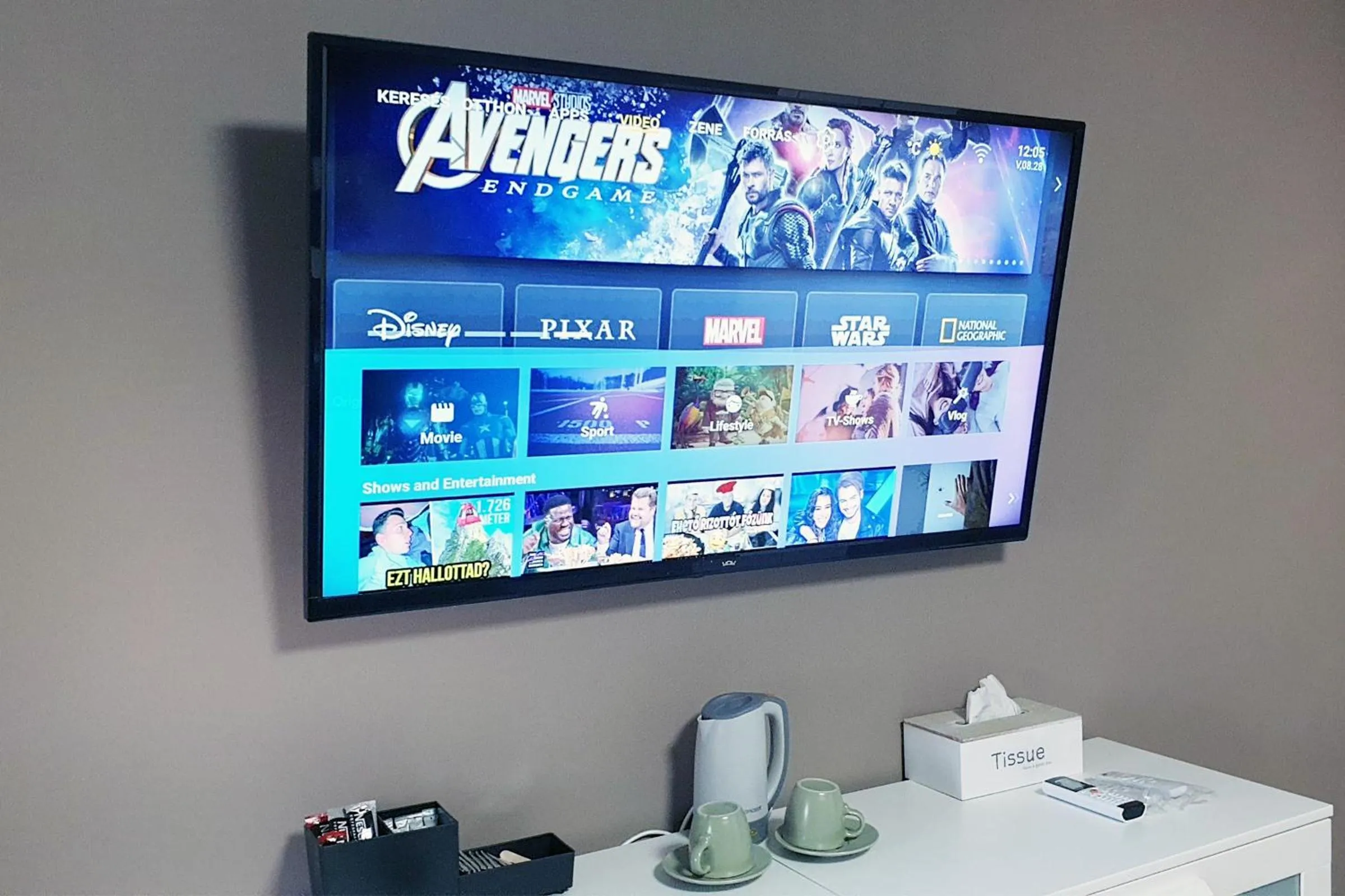 TV and multimedia in The Luxo Wine Museum Hotel