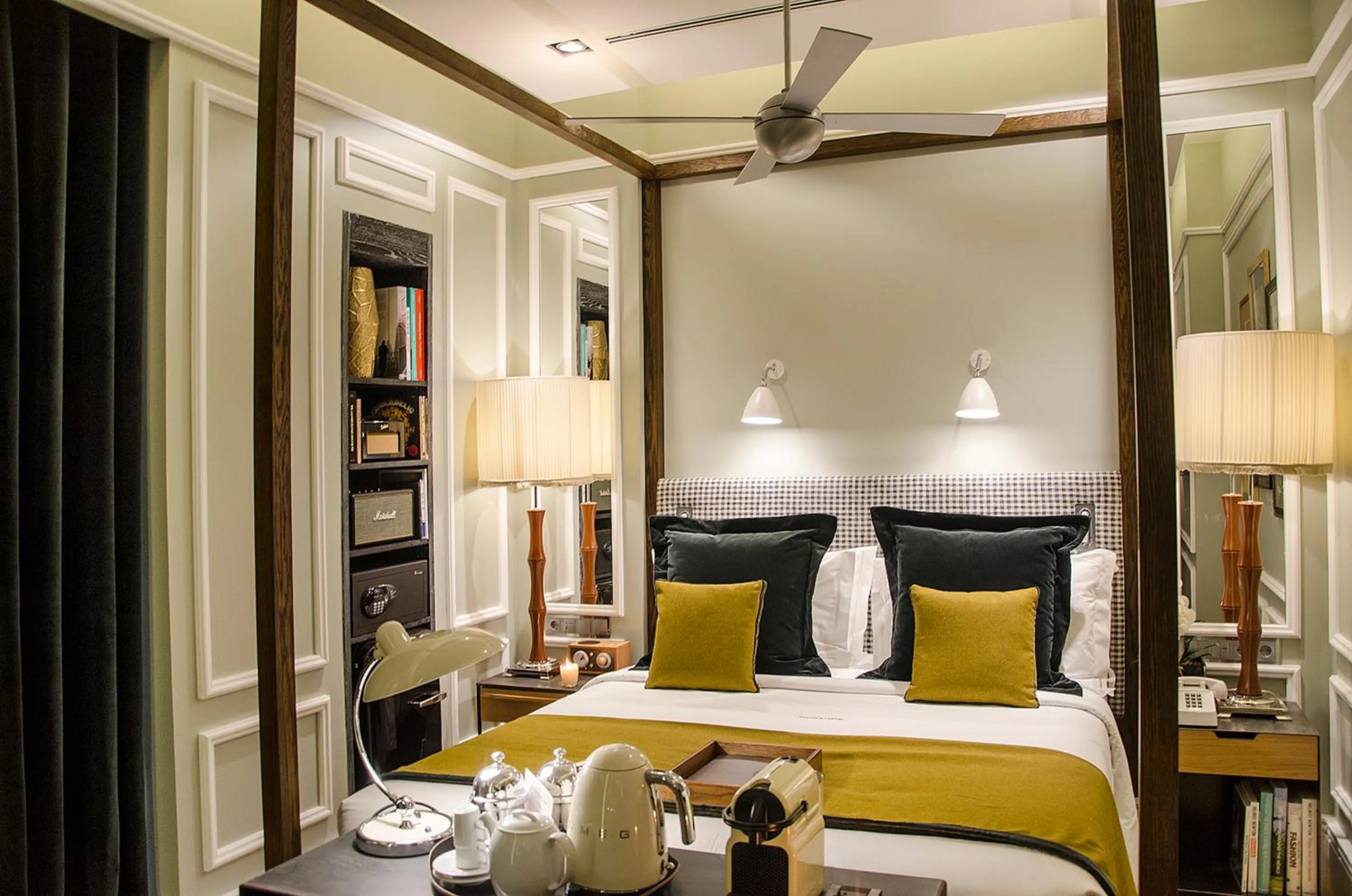 Bed in Browns Central Hotel