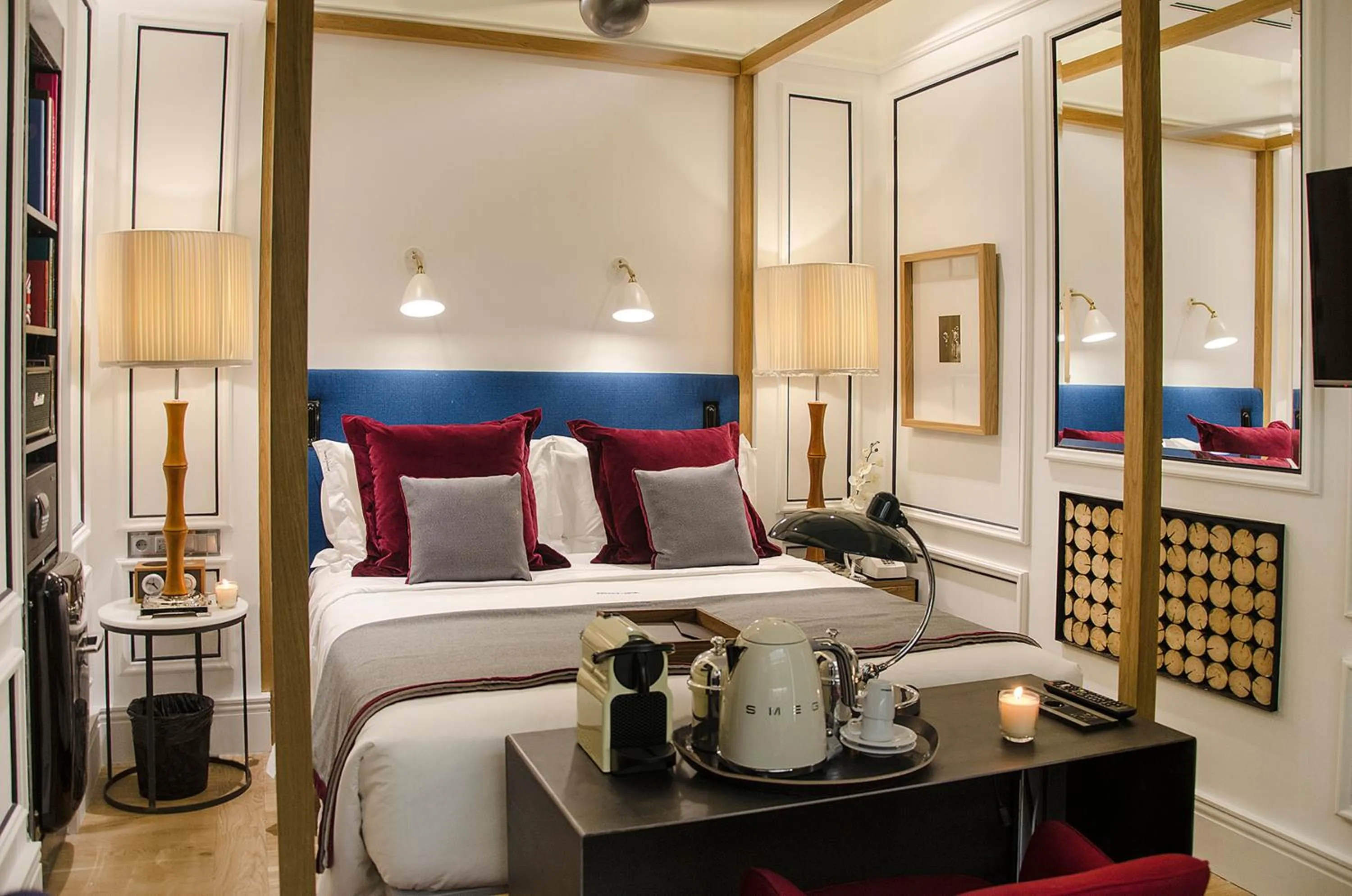 Bed in Browns Central Hotel