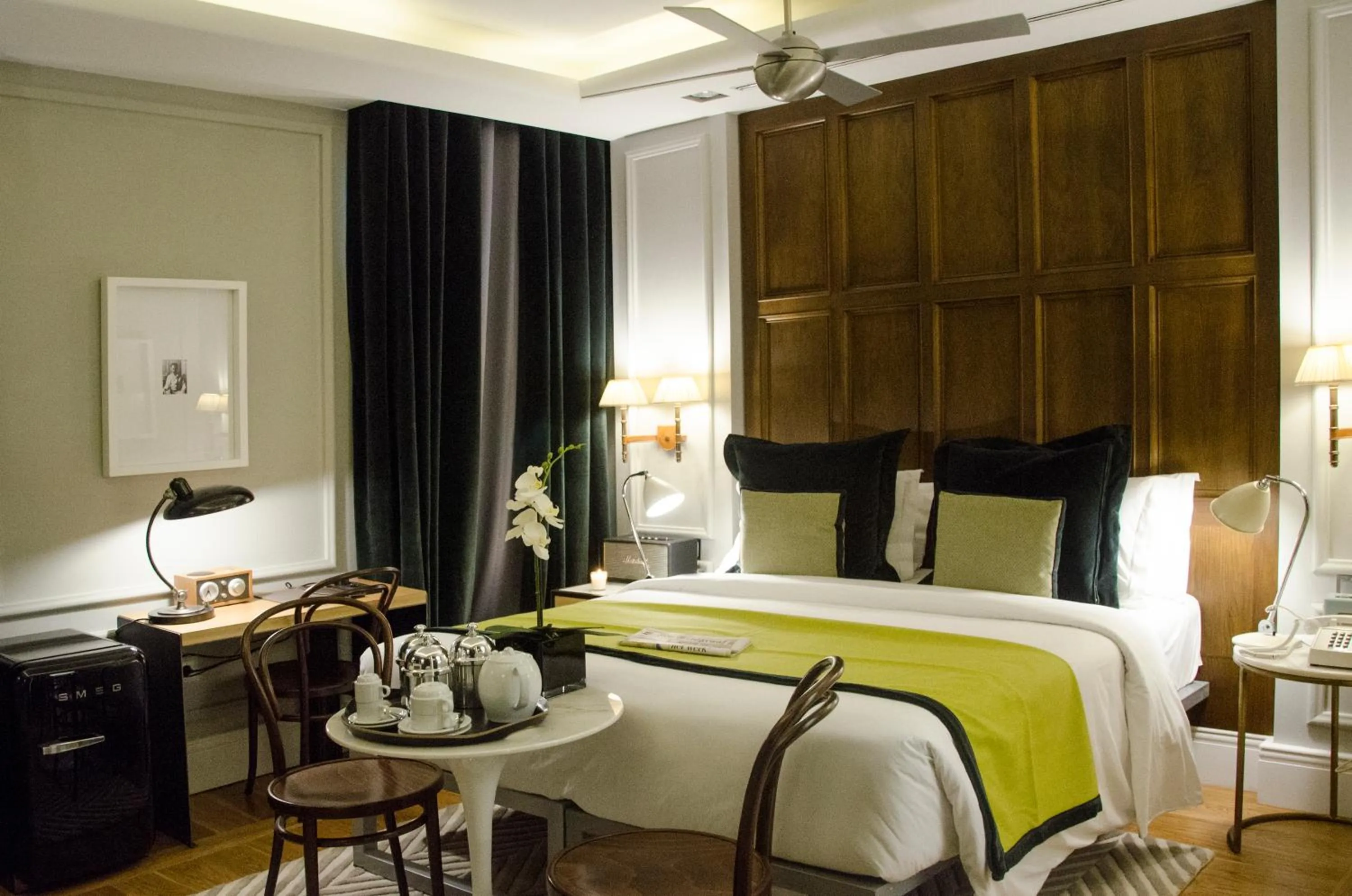 Bed in Browns Central Hotel