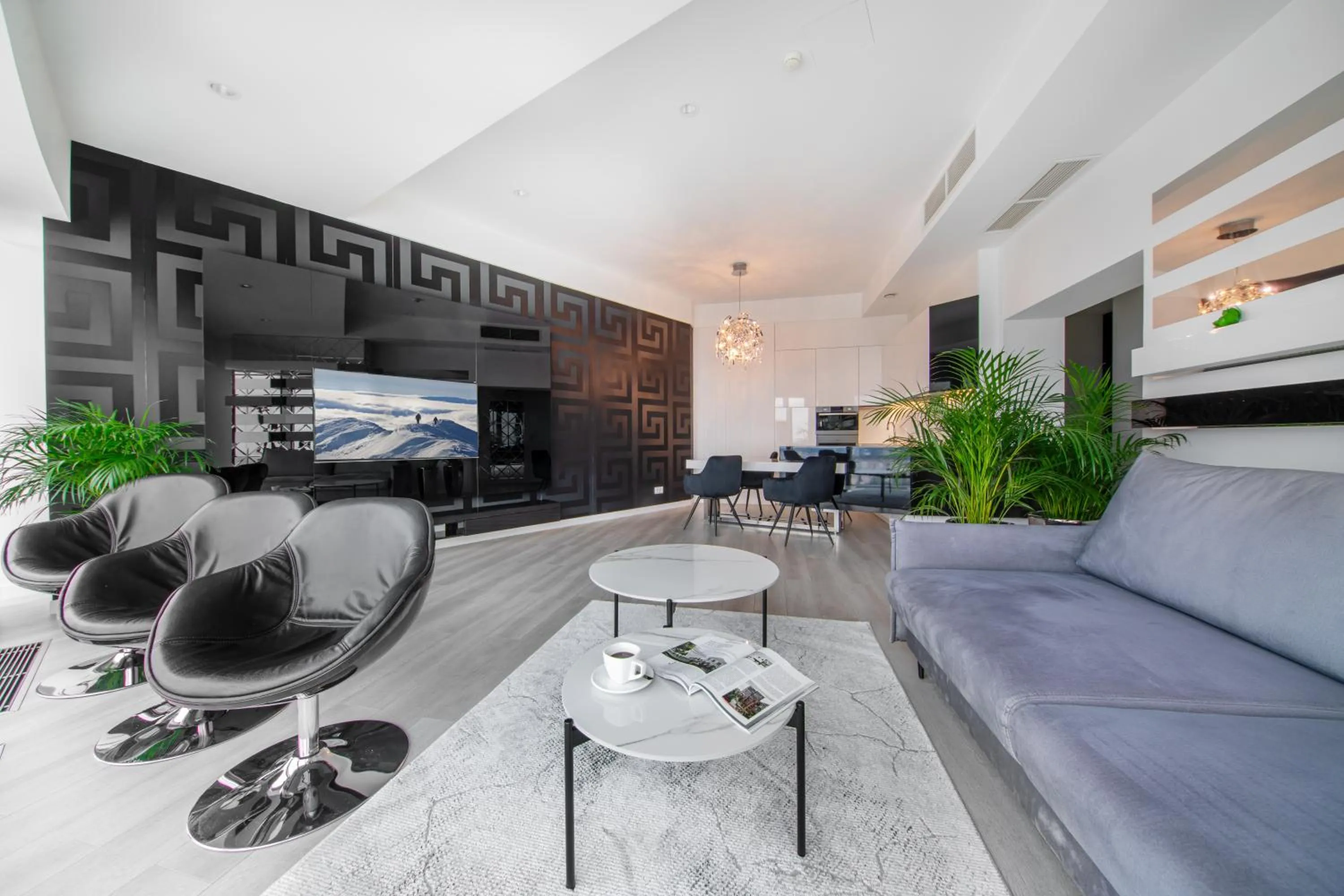 TV and multimedia in In The Sky - Apartamenty w Sky Tower