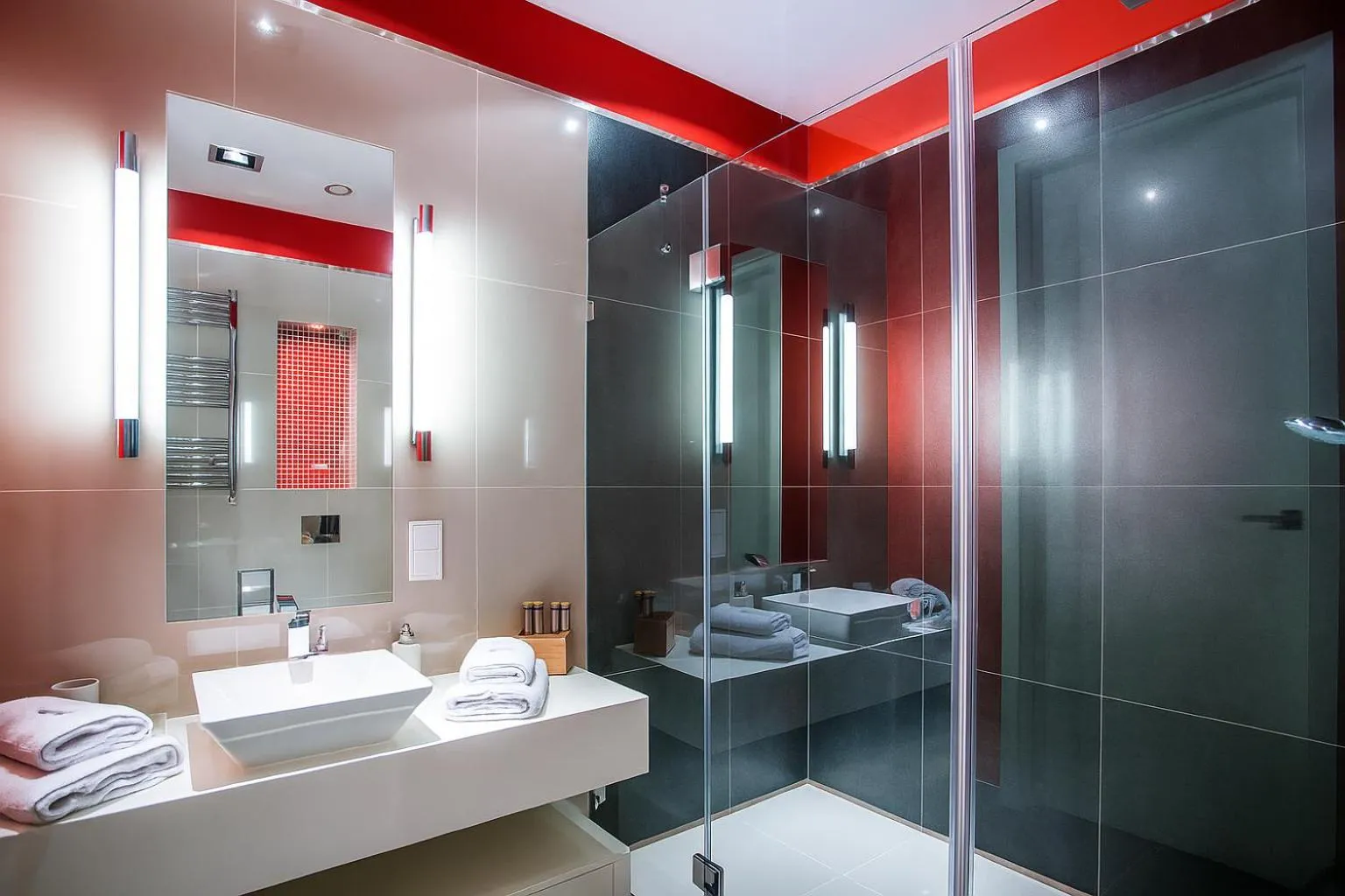 Bathroom in In The Sky - Apartamenty w Sky Tower