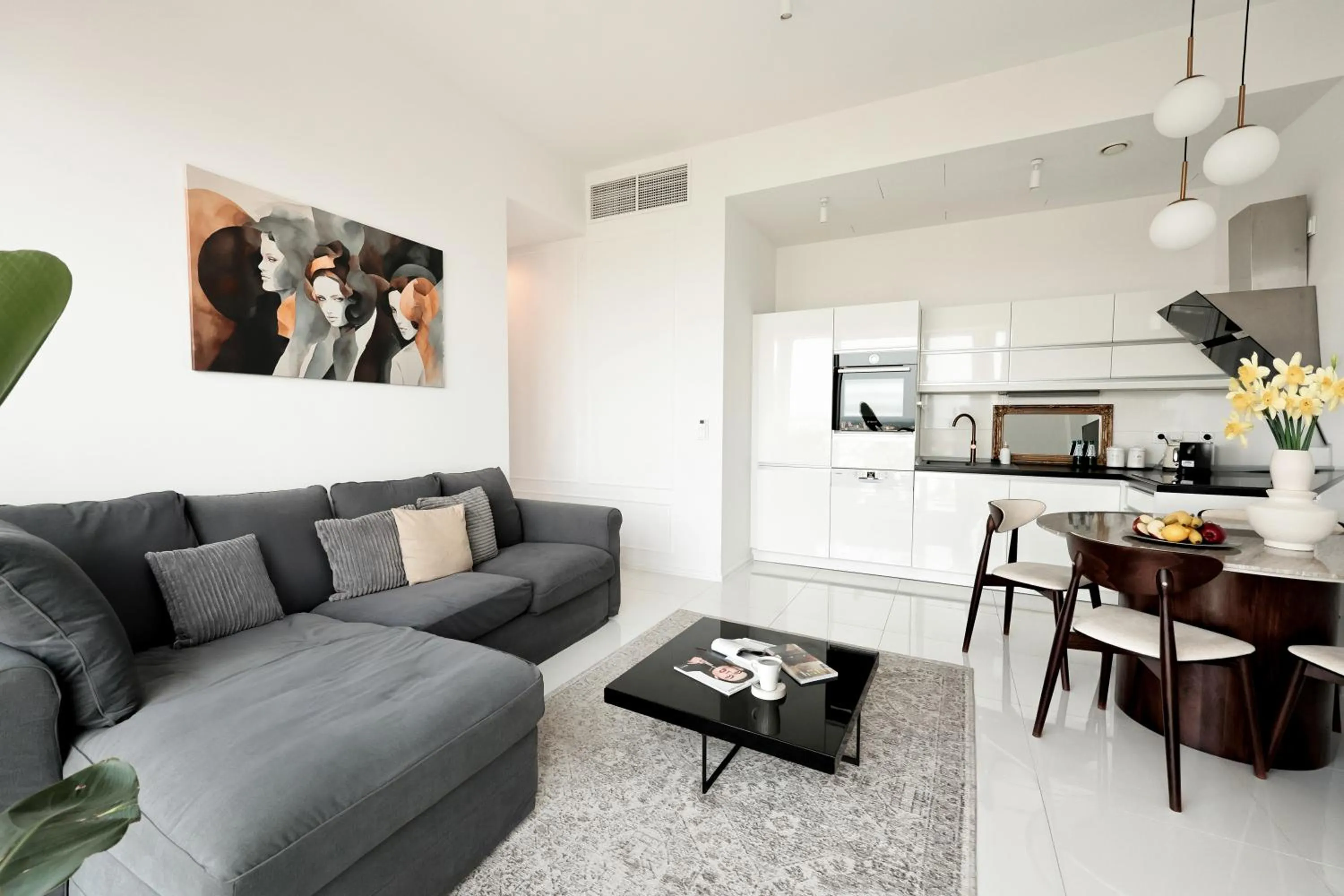 Seating area in In The Sky - Apartamenty w Sky Tower