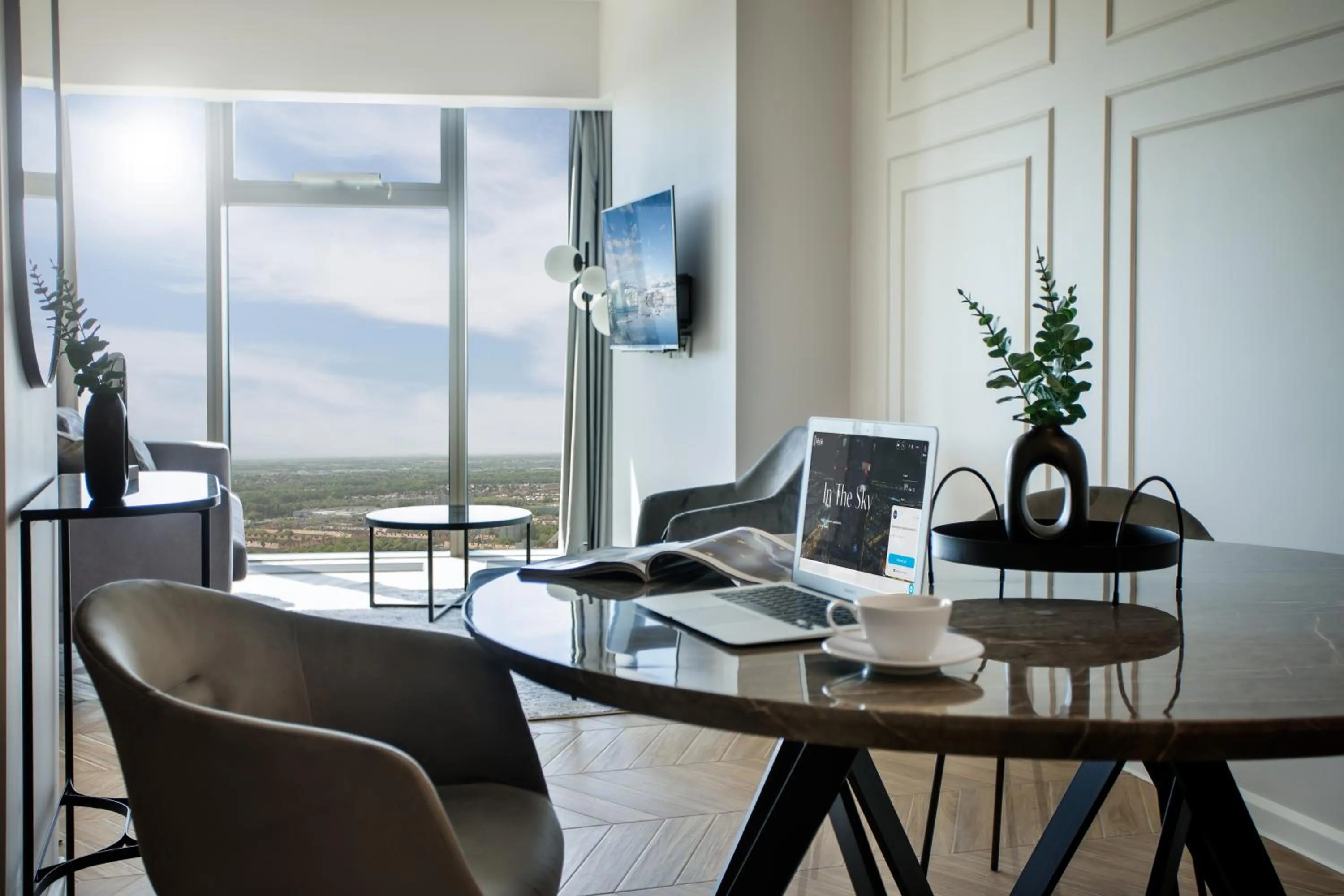 TV and multimedia in In The Sky - Apartamenty w Sky Tower