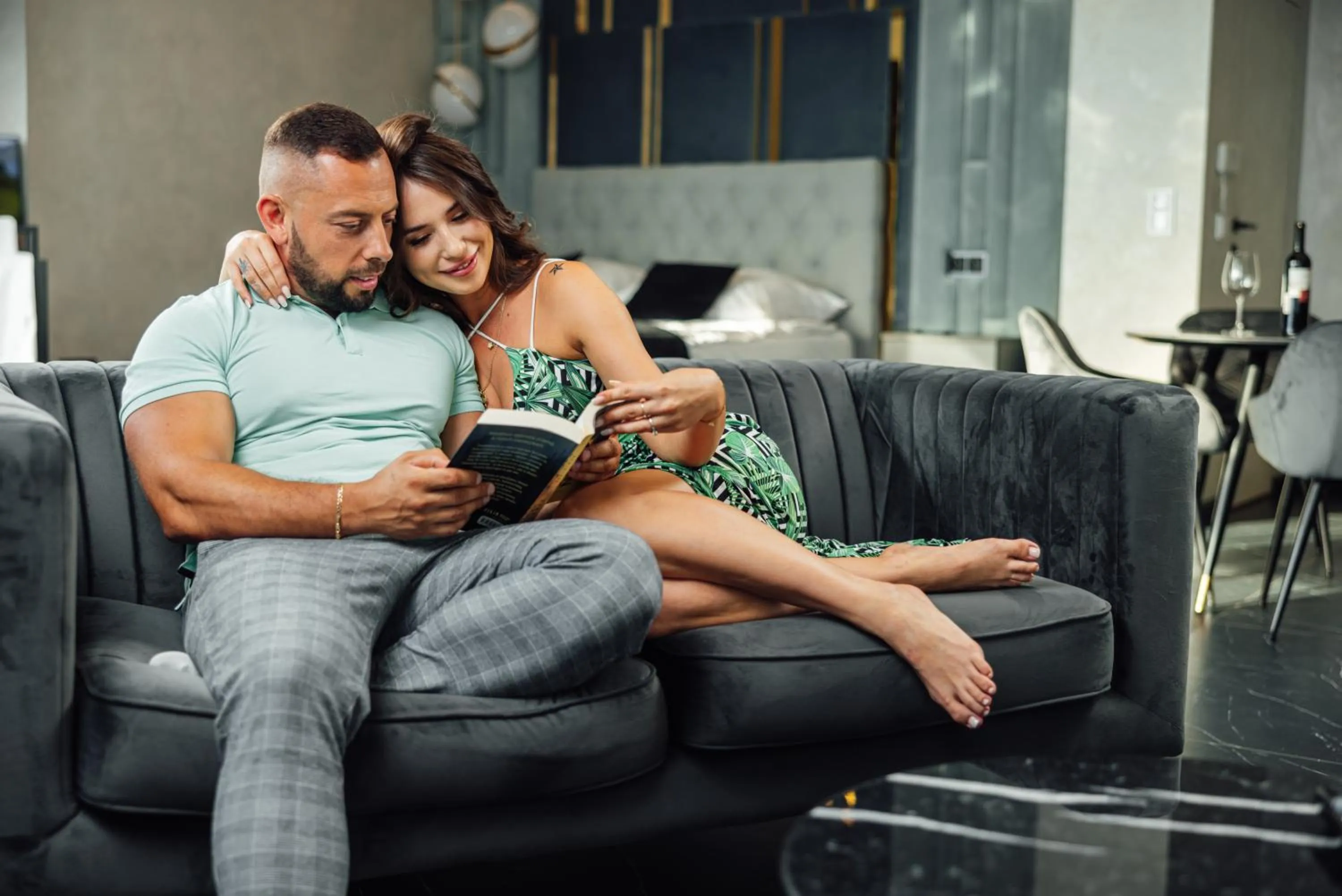 Seating area in In The Sky - Apartamenty w Sky Tower