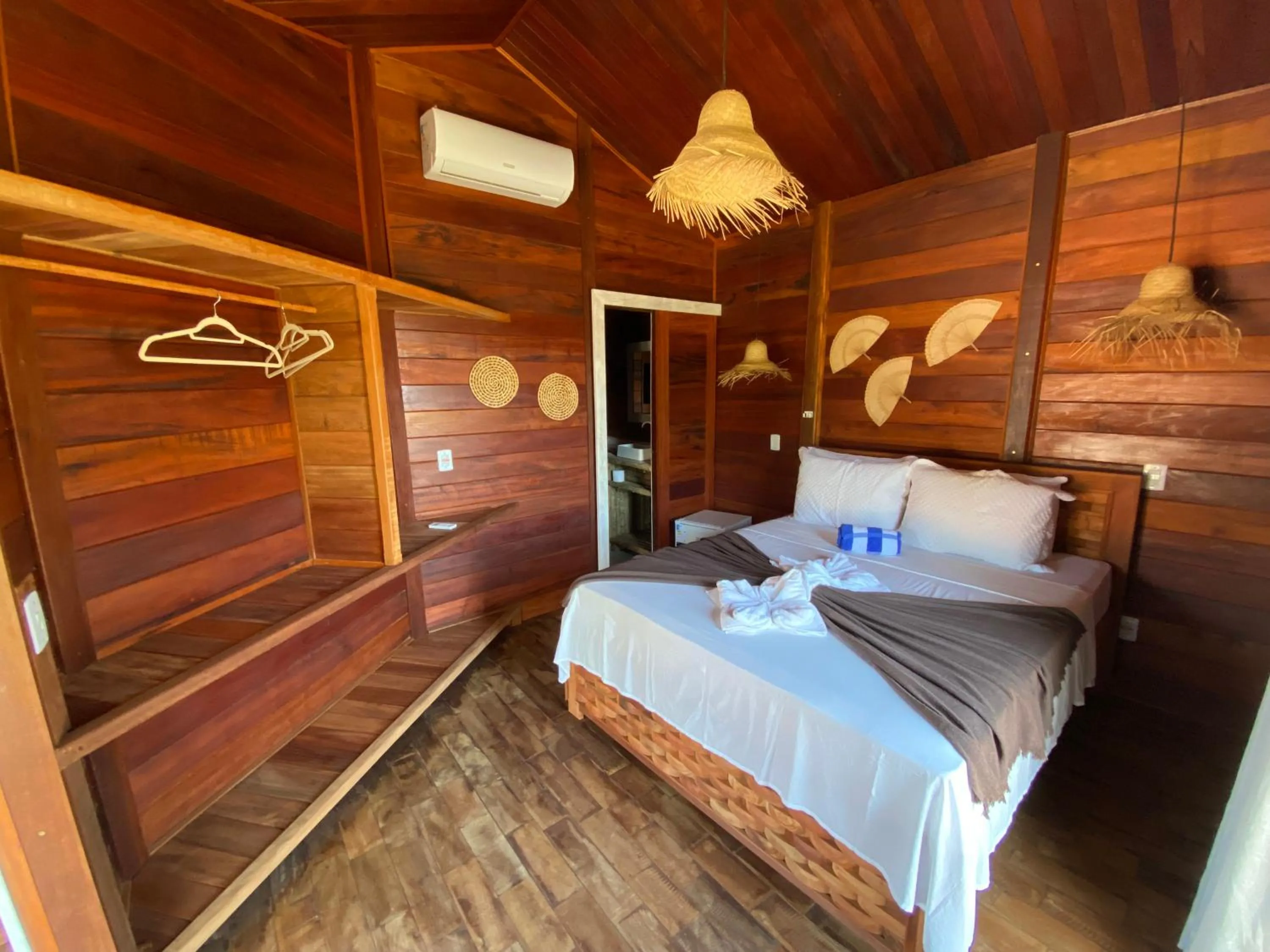 Bed in Villa Caravelas Praia de Moitas