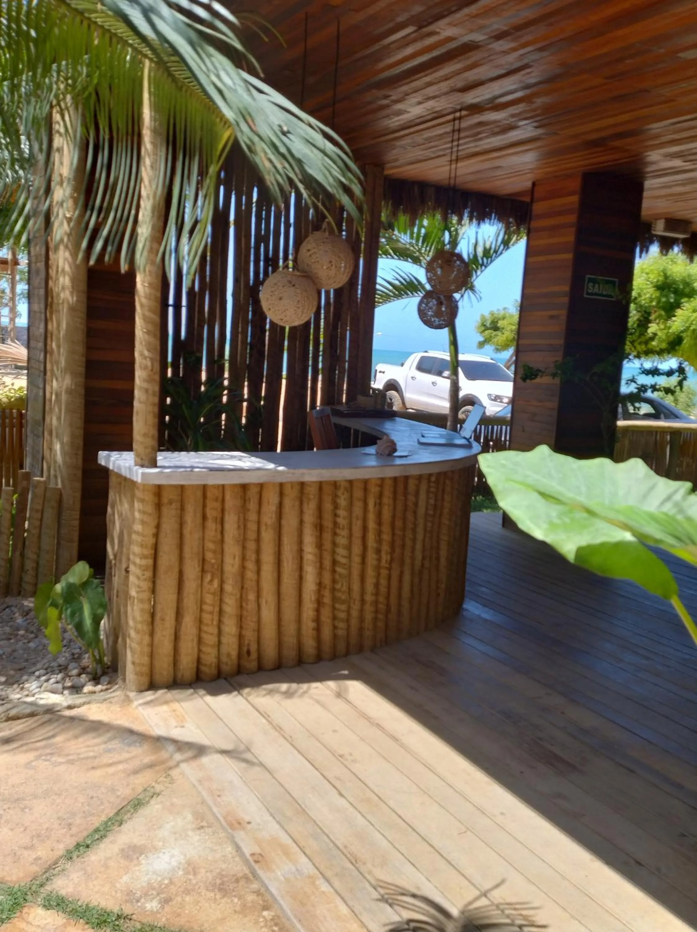 Lobby or reception in Villa Caravelas Praia de Moitas