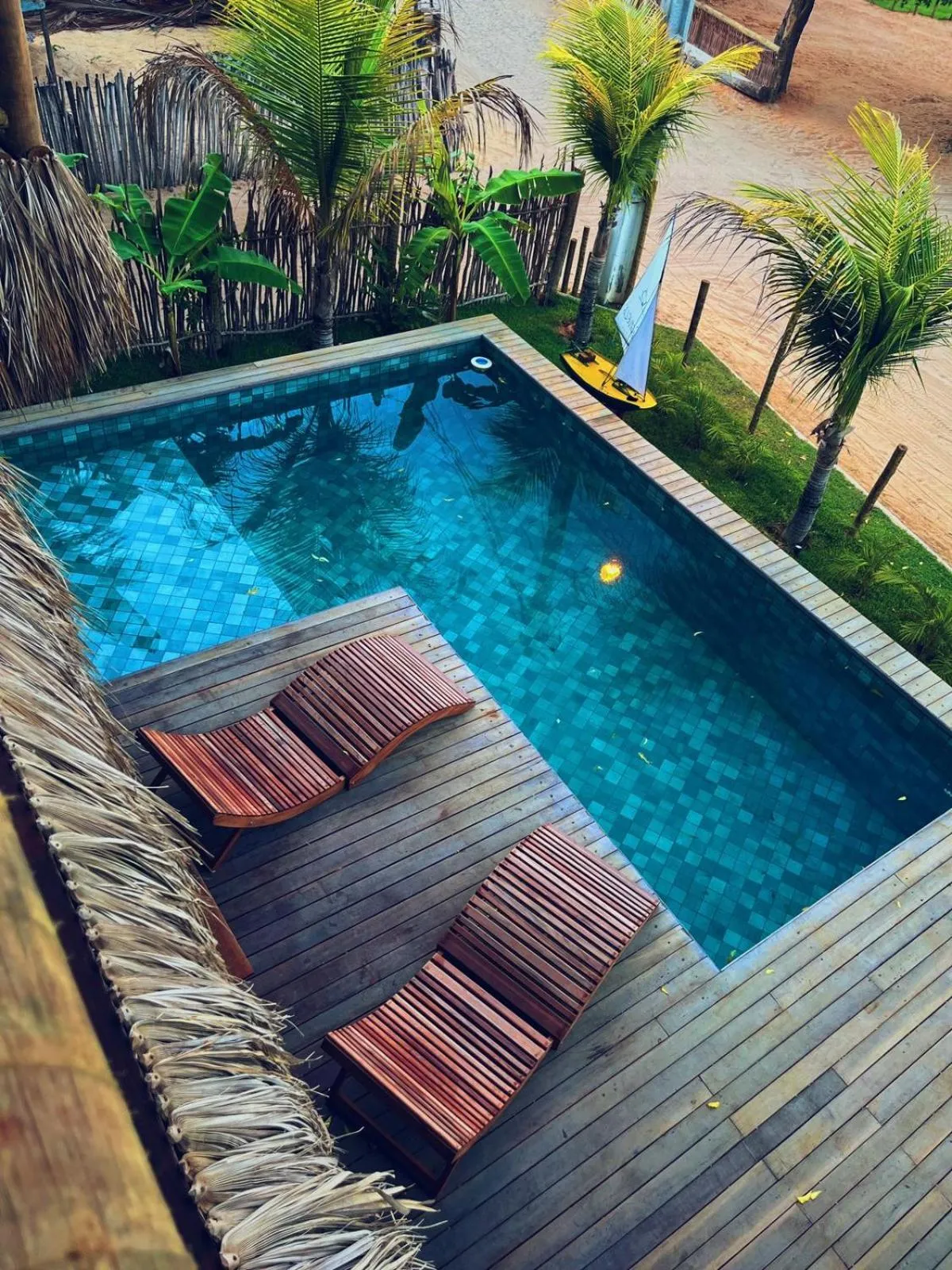 Day in Villa Caravelas Praia de Moitas