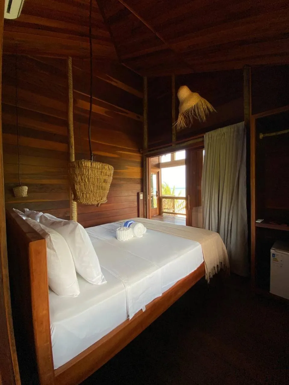 Bed in Villa Caravelas Praia de Moitas