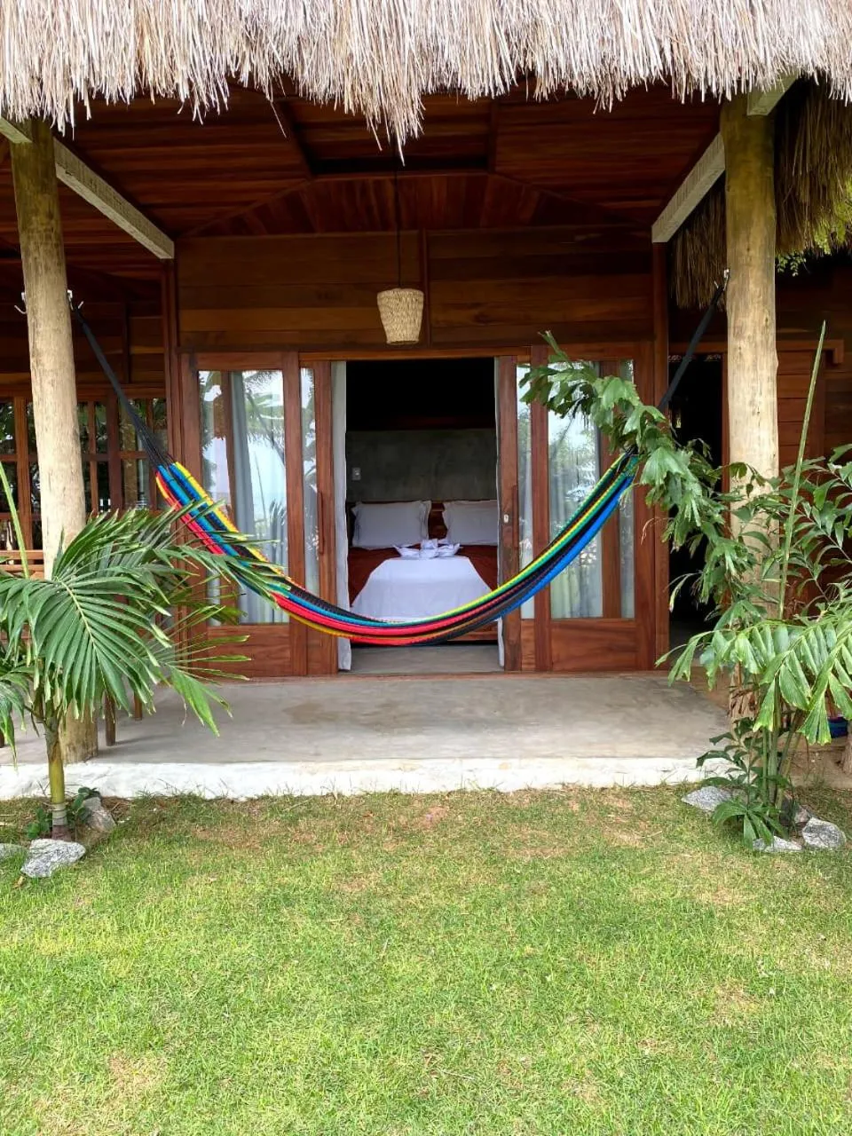 Bed in Villa Caravelas Praia de Moitas