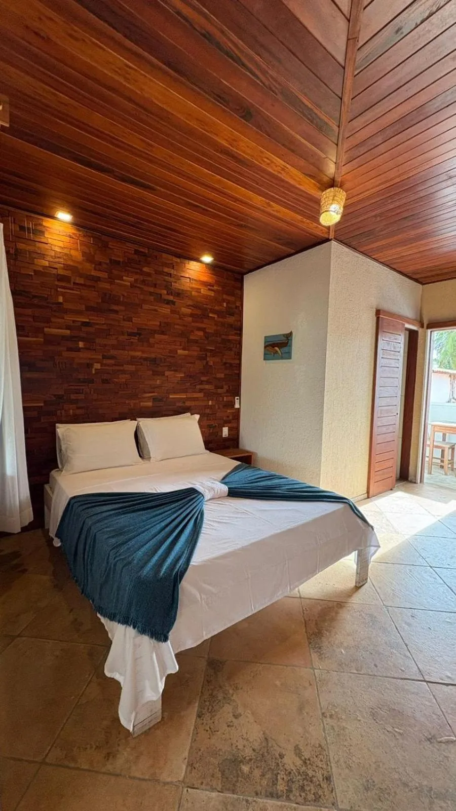 Bed in Villa Caravelas Praia de Moitas