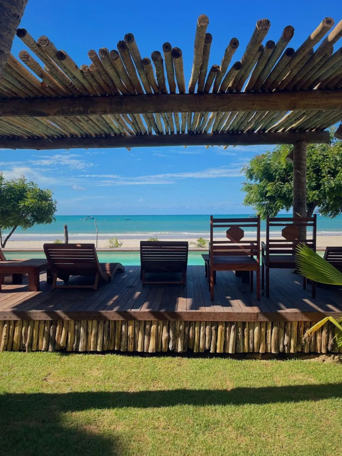 Day in Villa Caravelas Praia de Moitas