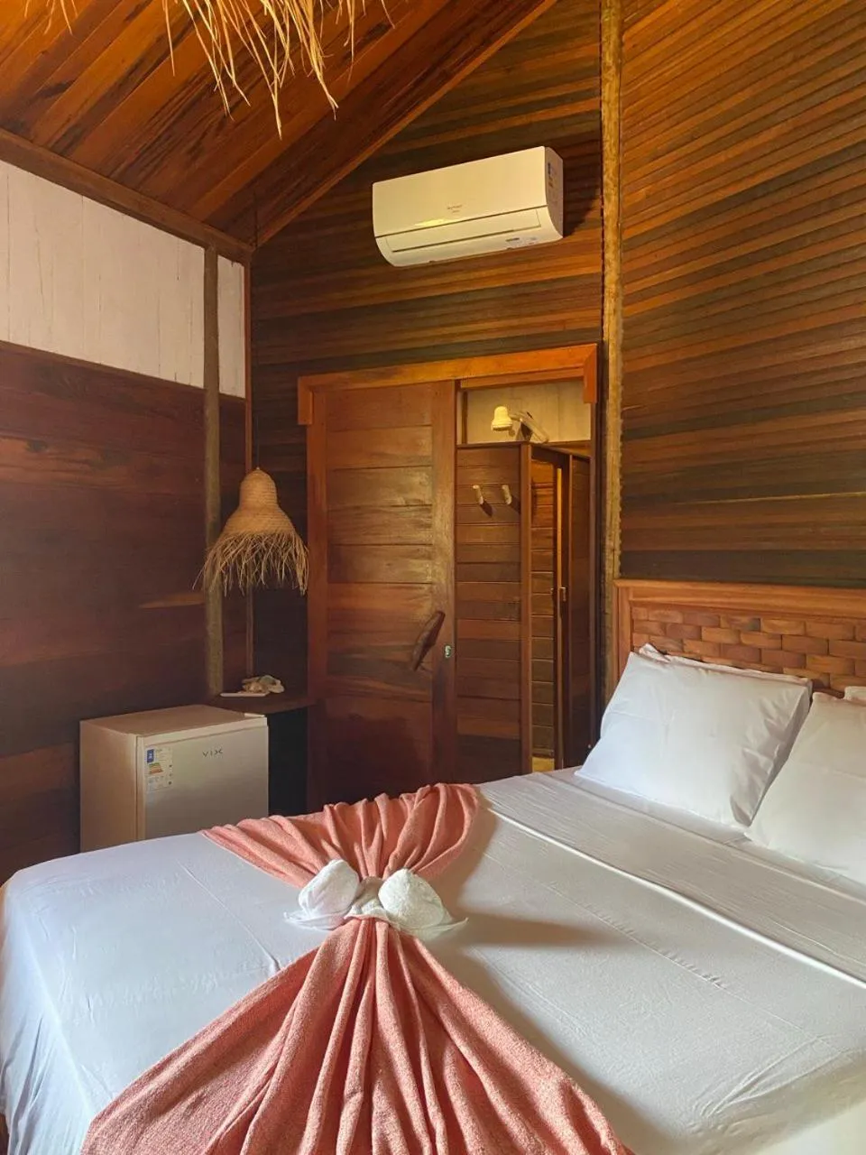 Bed in Villa Caravelas Praia de Moitas