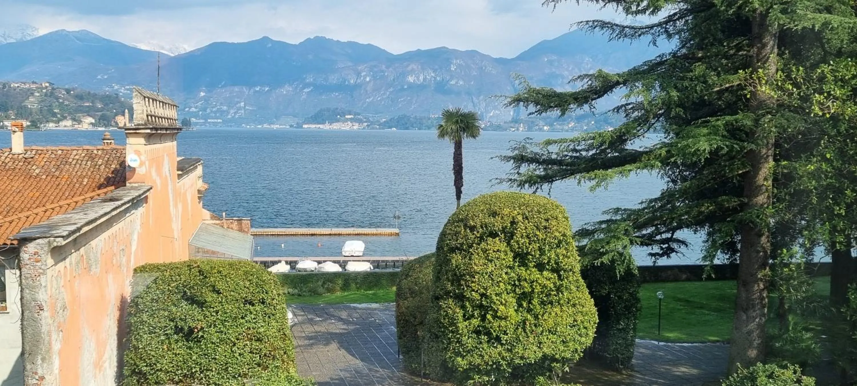 Lake view in Balbianino