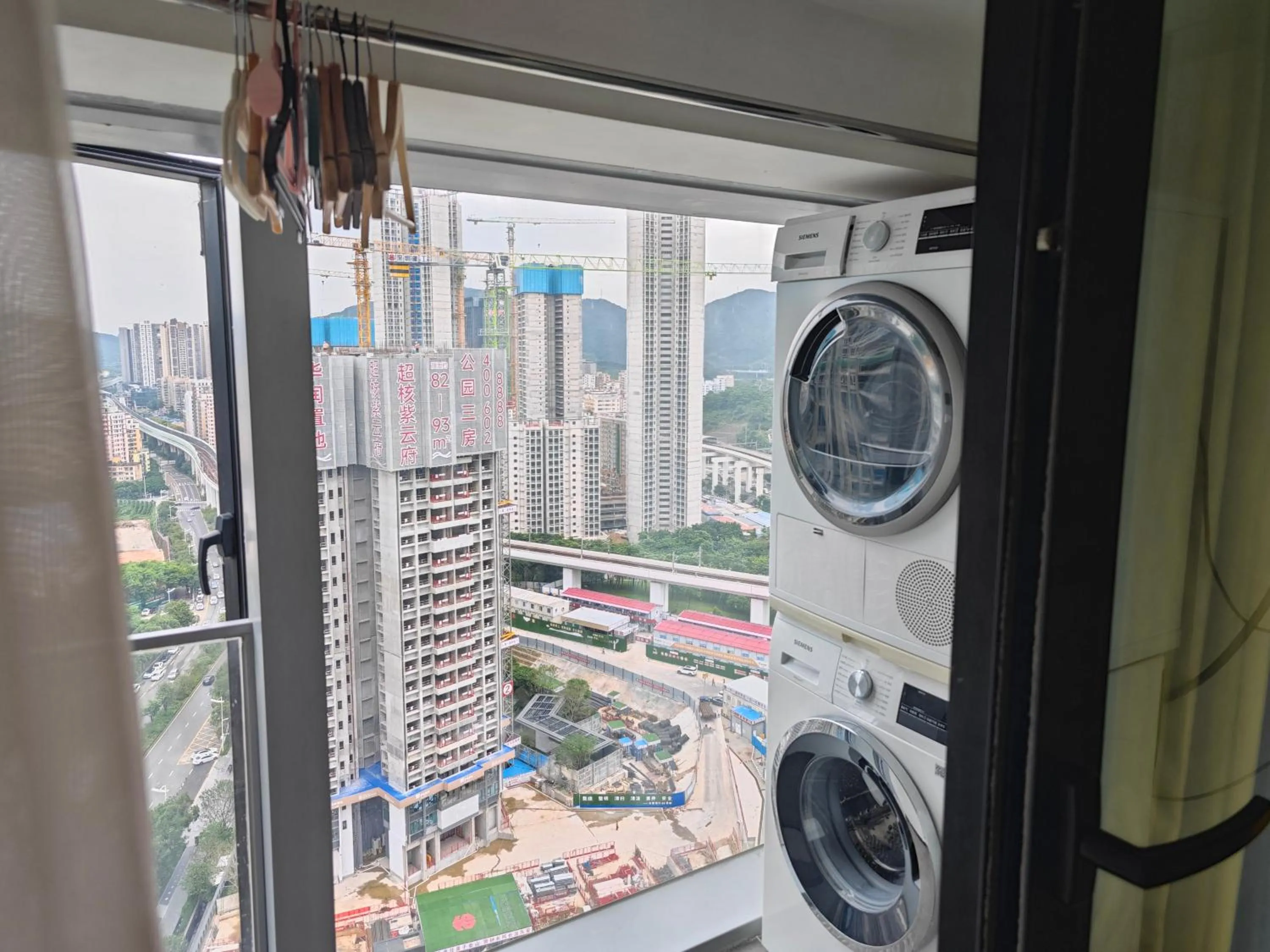 City view in Xinghe Times Apartment - Shenzhen North Railway Station