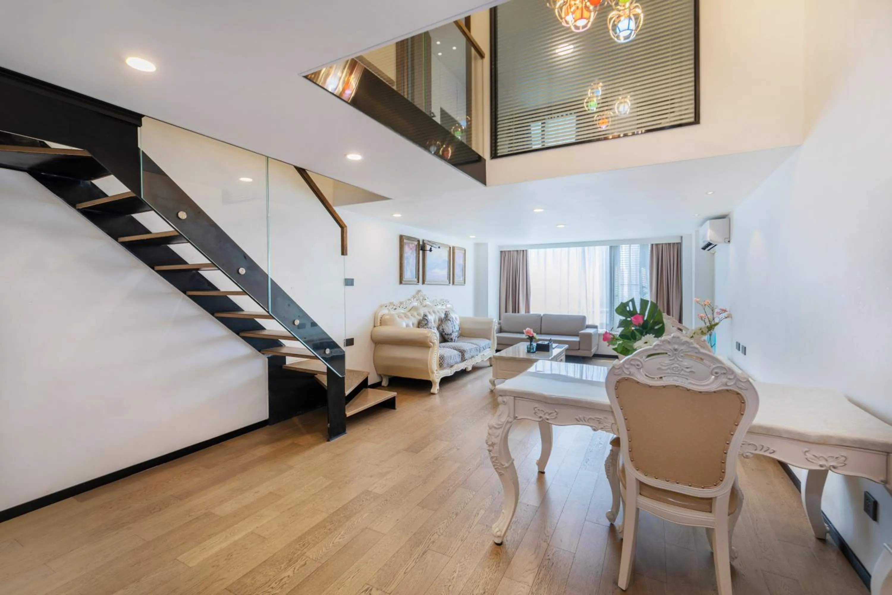 Living room in Xinghe Times Apartment - Shenzhen North Railway Station