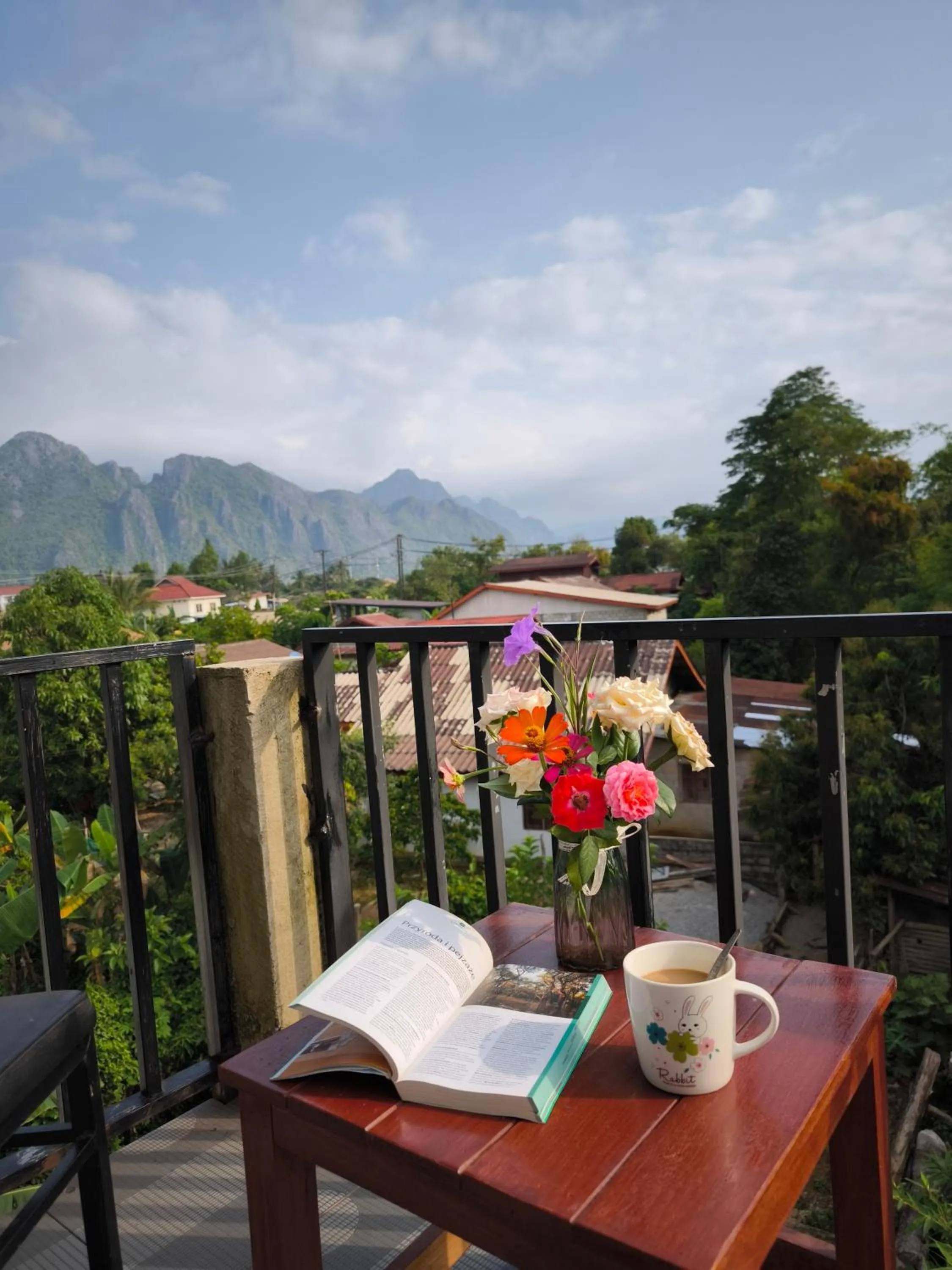 Natural landscape in Dokchampa Hotel