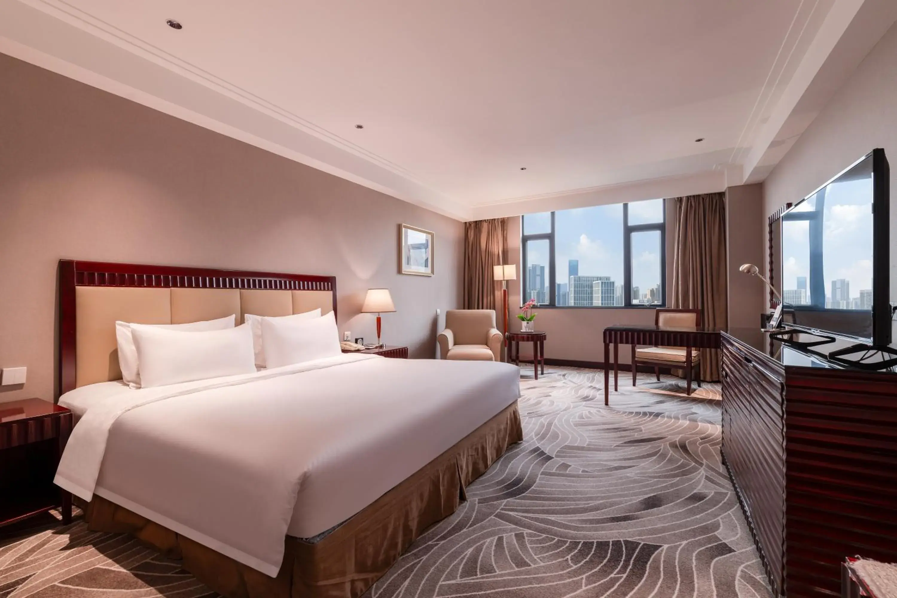 Business King Room in Wuhan Hongguang Hotel Business King Room in Wuhan Hongguang Hotel