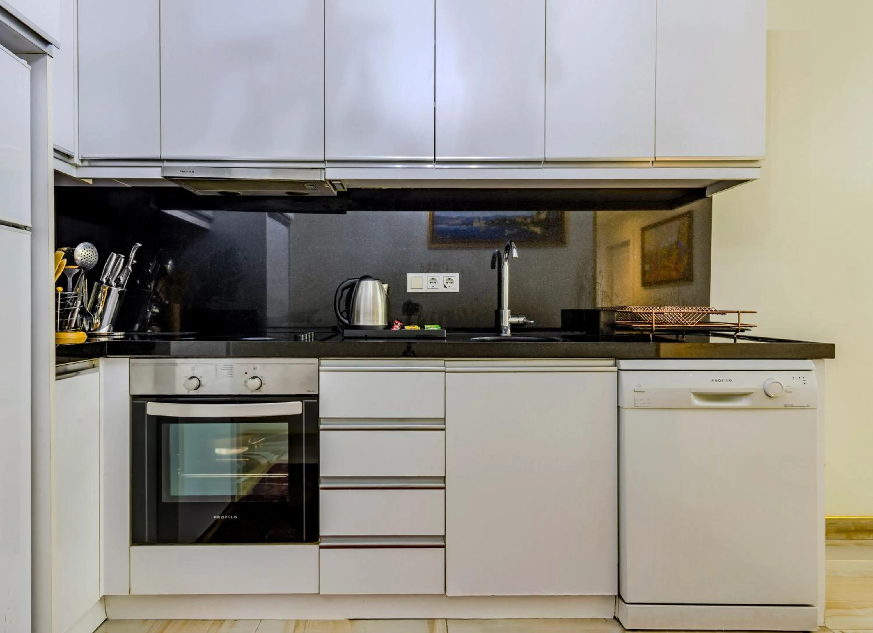 kitchen in Lemis Suite Istanbul