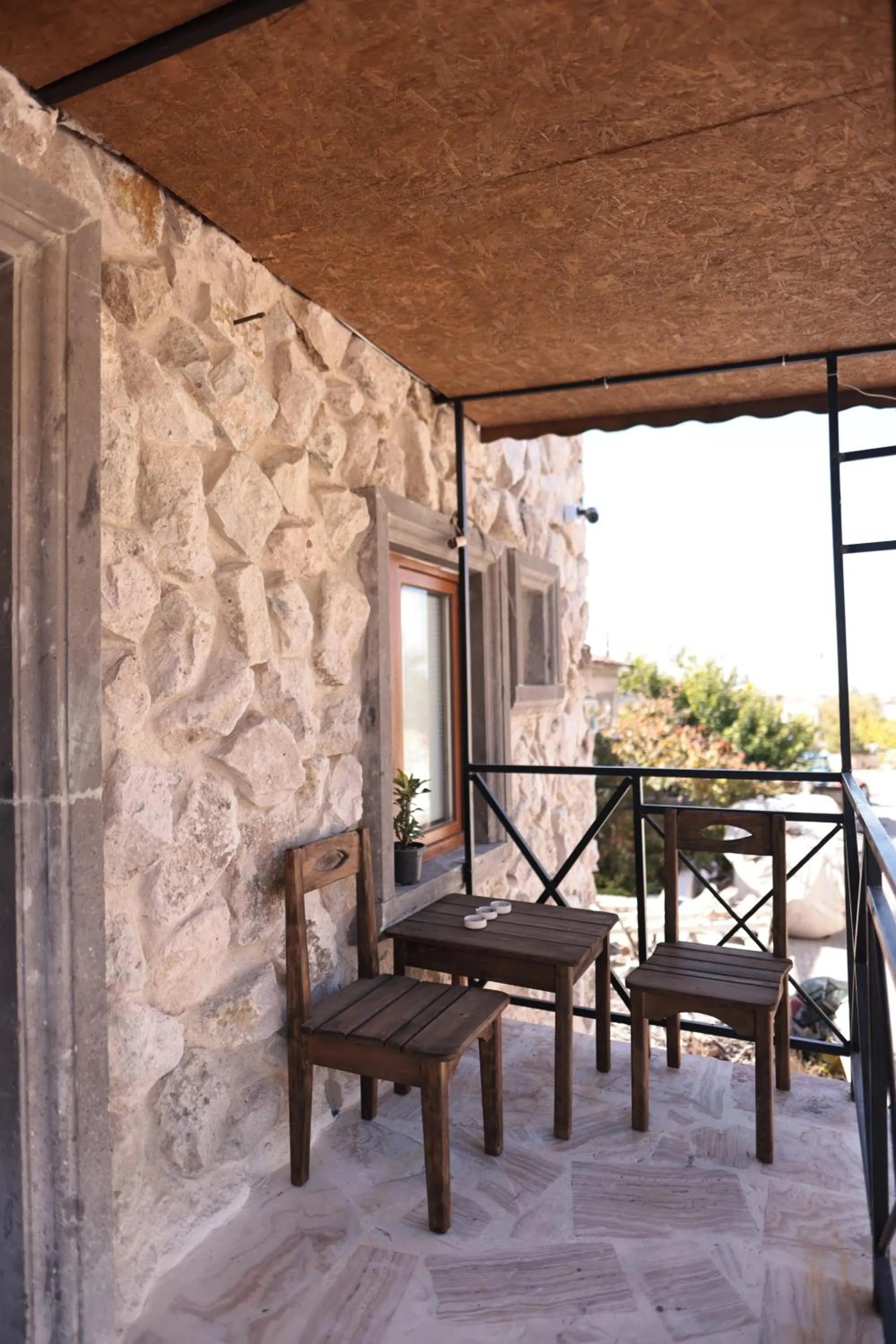 Patio in Stone Owl Otel & Restaurant