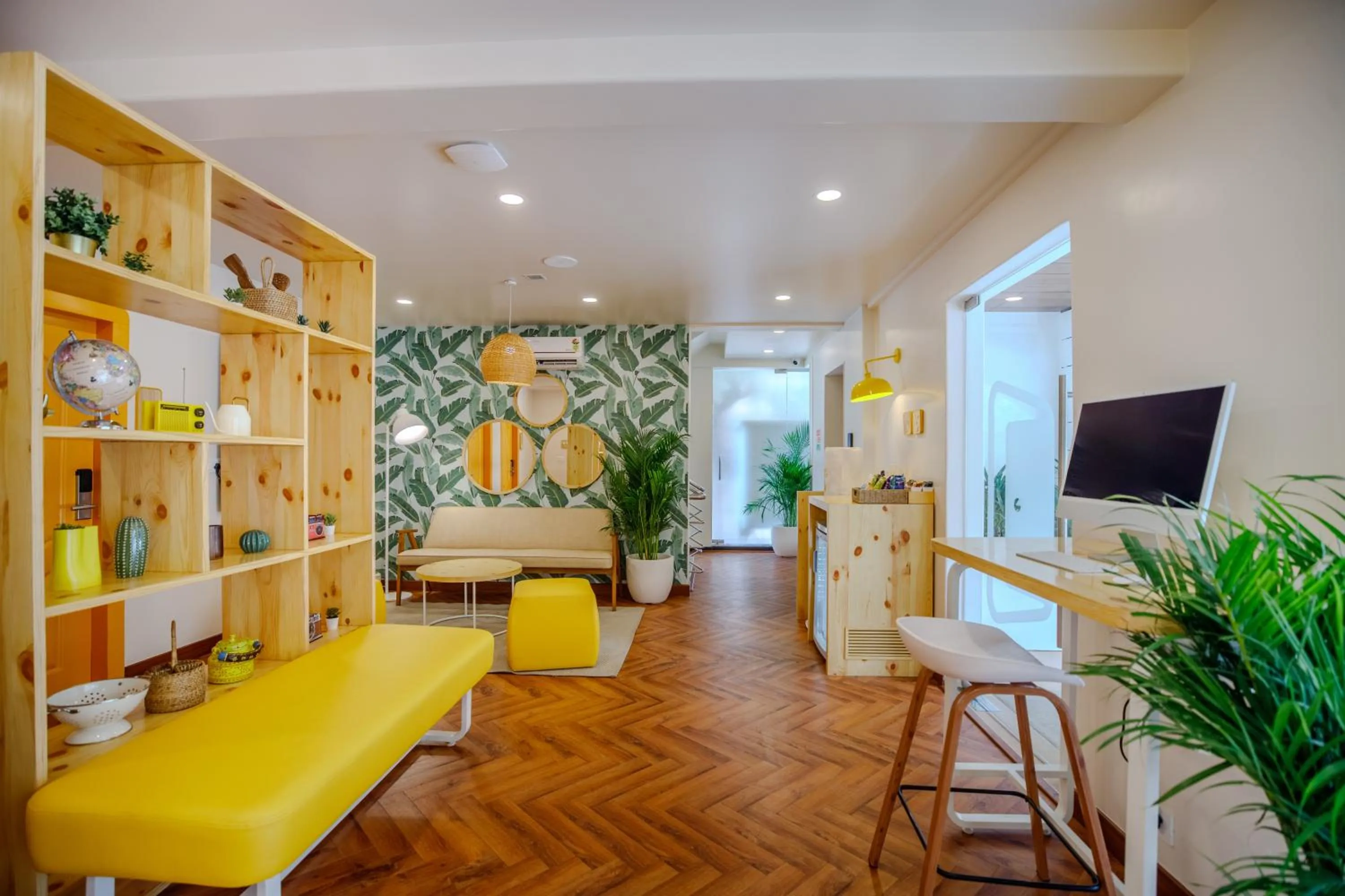 Lobby or reception in Bloom Hotel - HAL Old Airport Rd