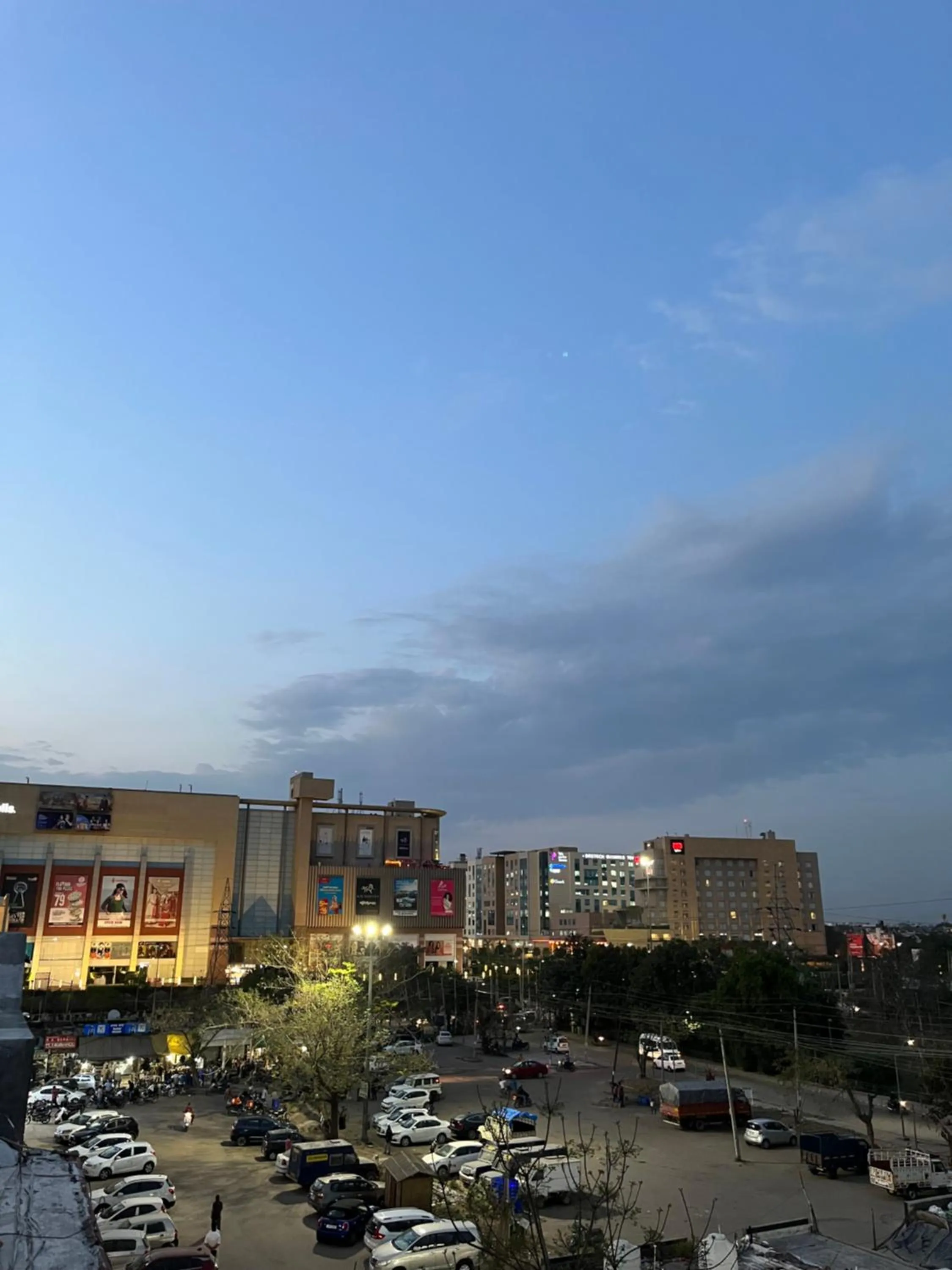 City view in Hotel The Benz