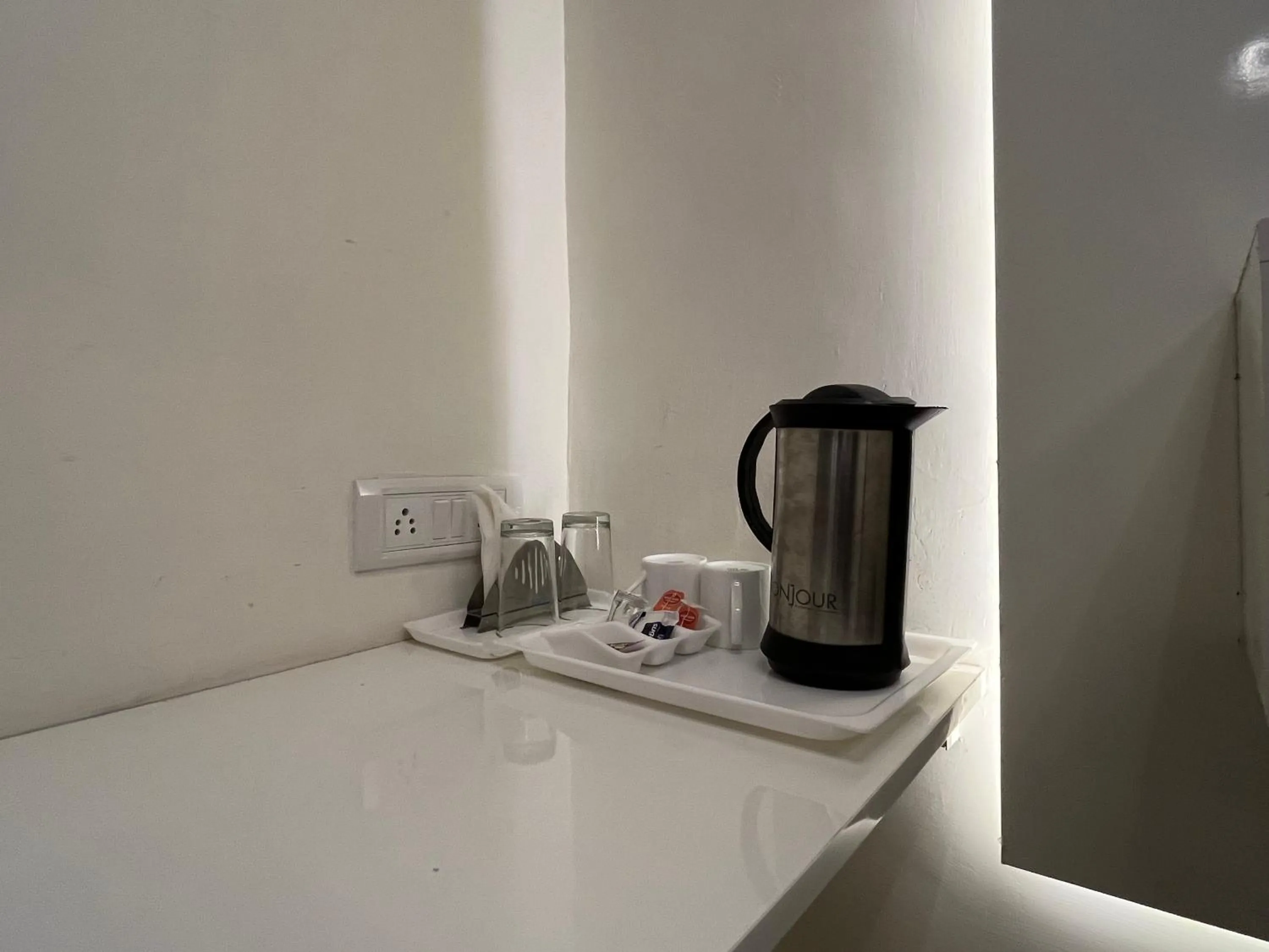 Coffee/tea facilities in Hotel The Benz