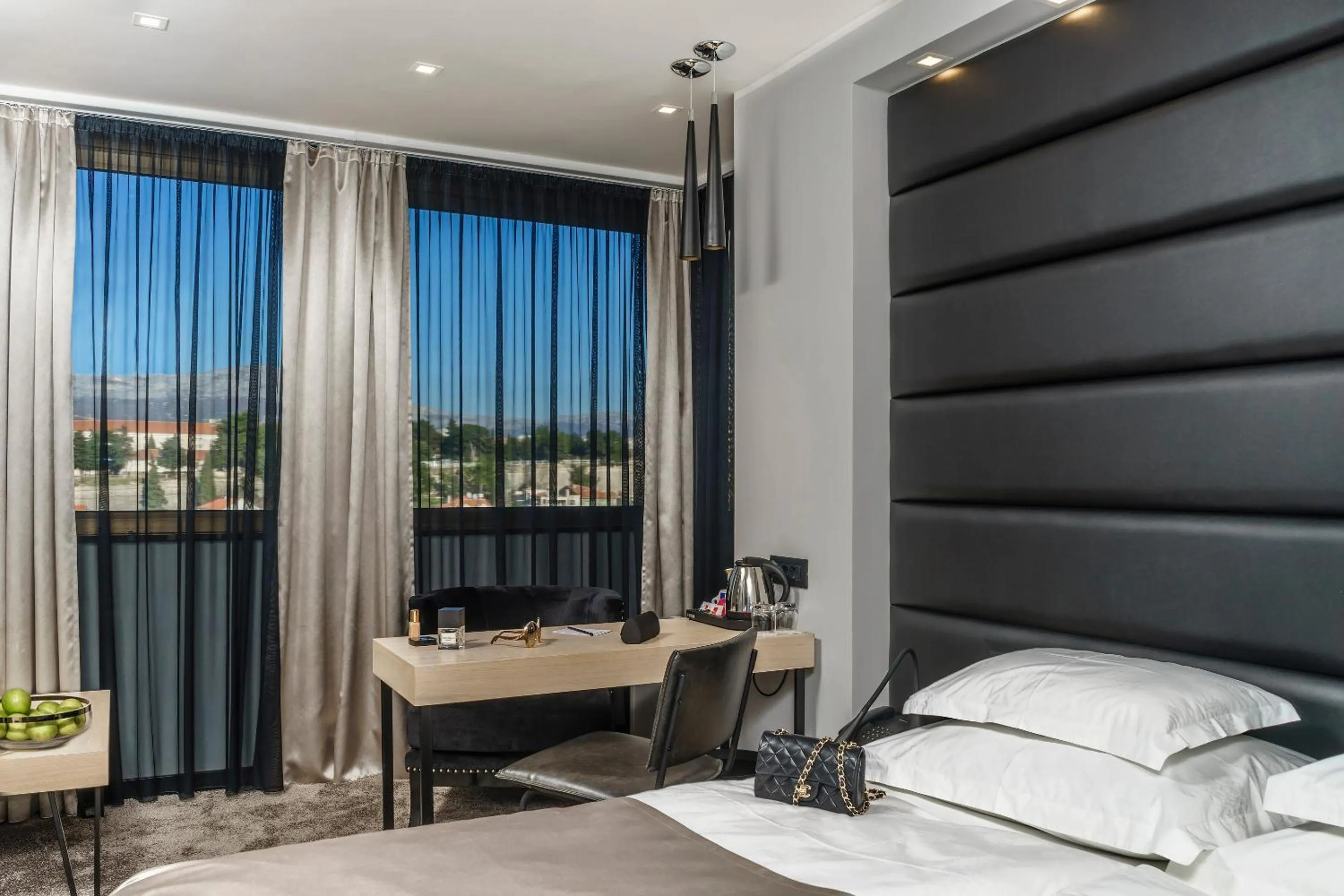 City view, Bed in The View Luxury Rooms