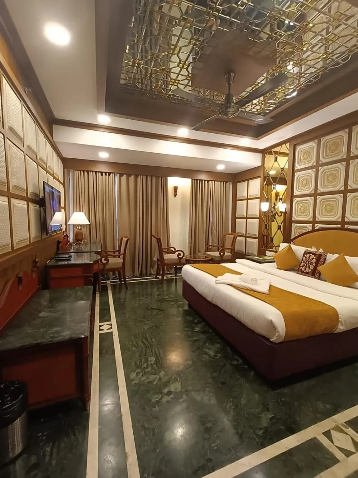 Bedroom, Bed in KTDC Tea county