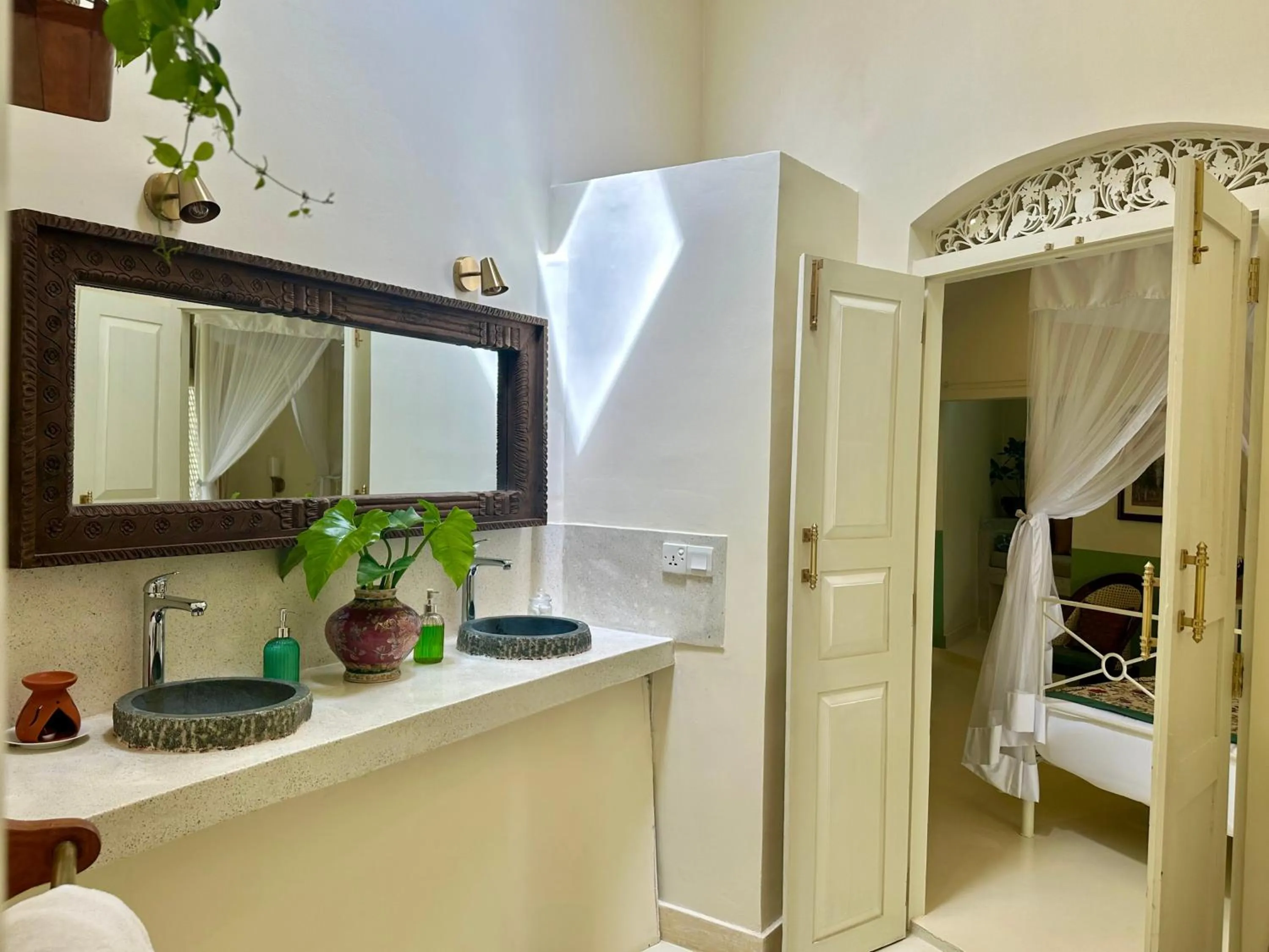 Bed in The Sun House