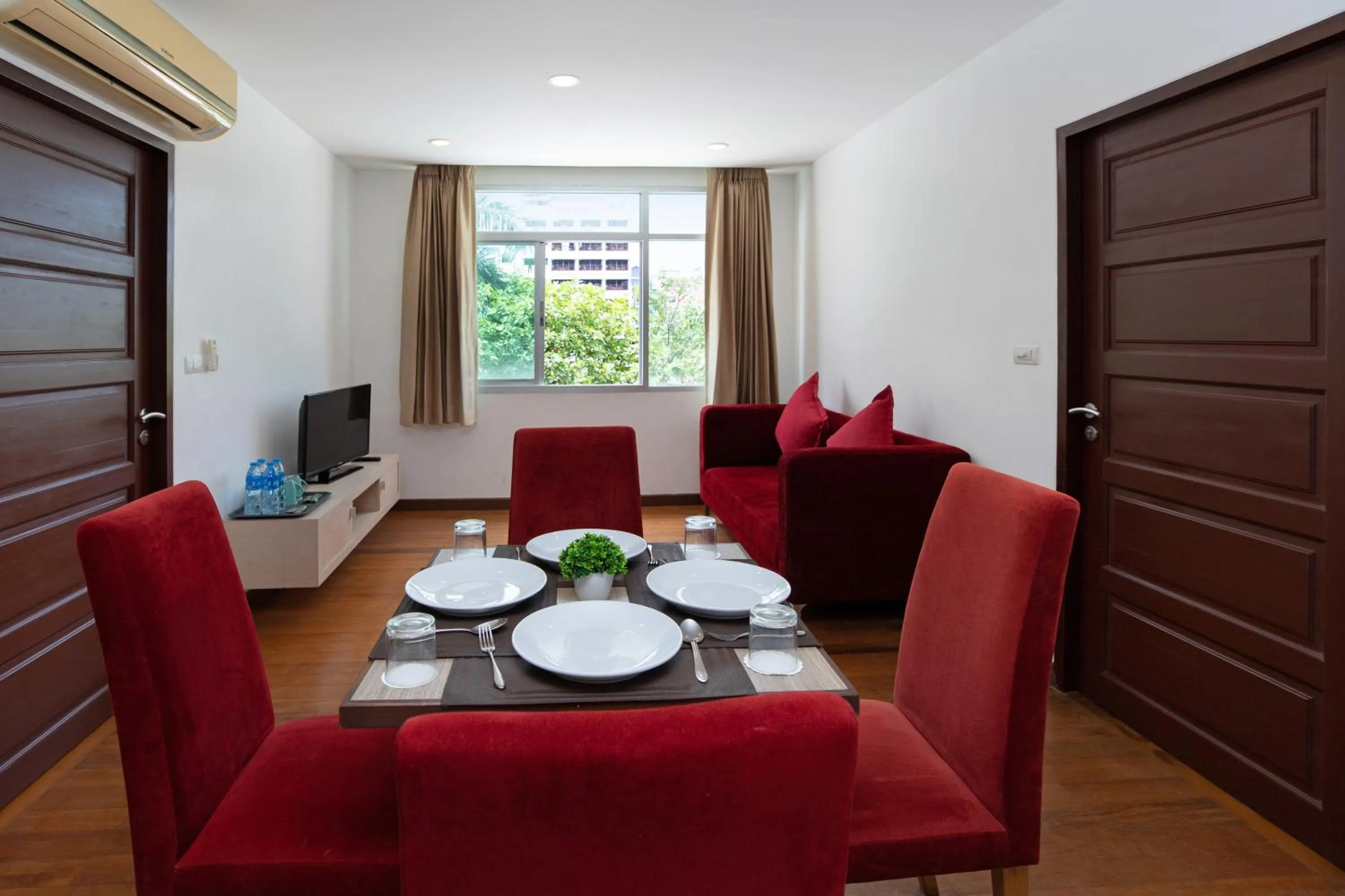 Living room in iCheck inn Residences Patong