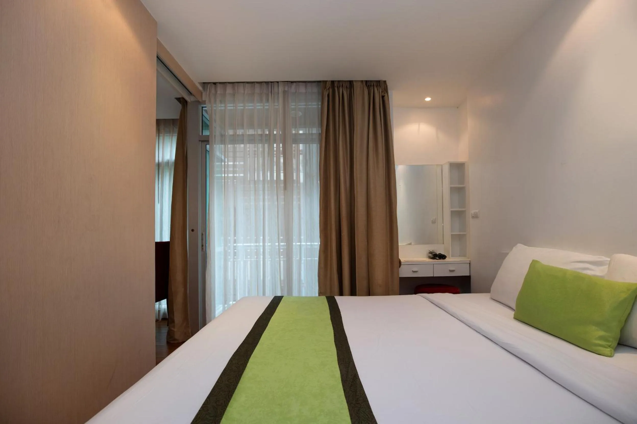 Bed in iCheck inn Residences Patong
