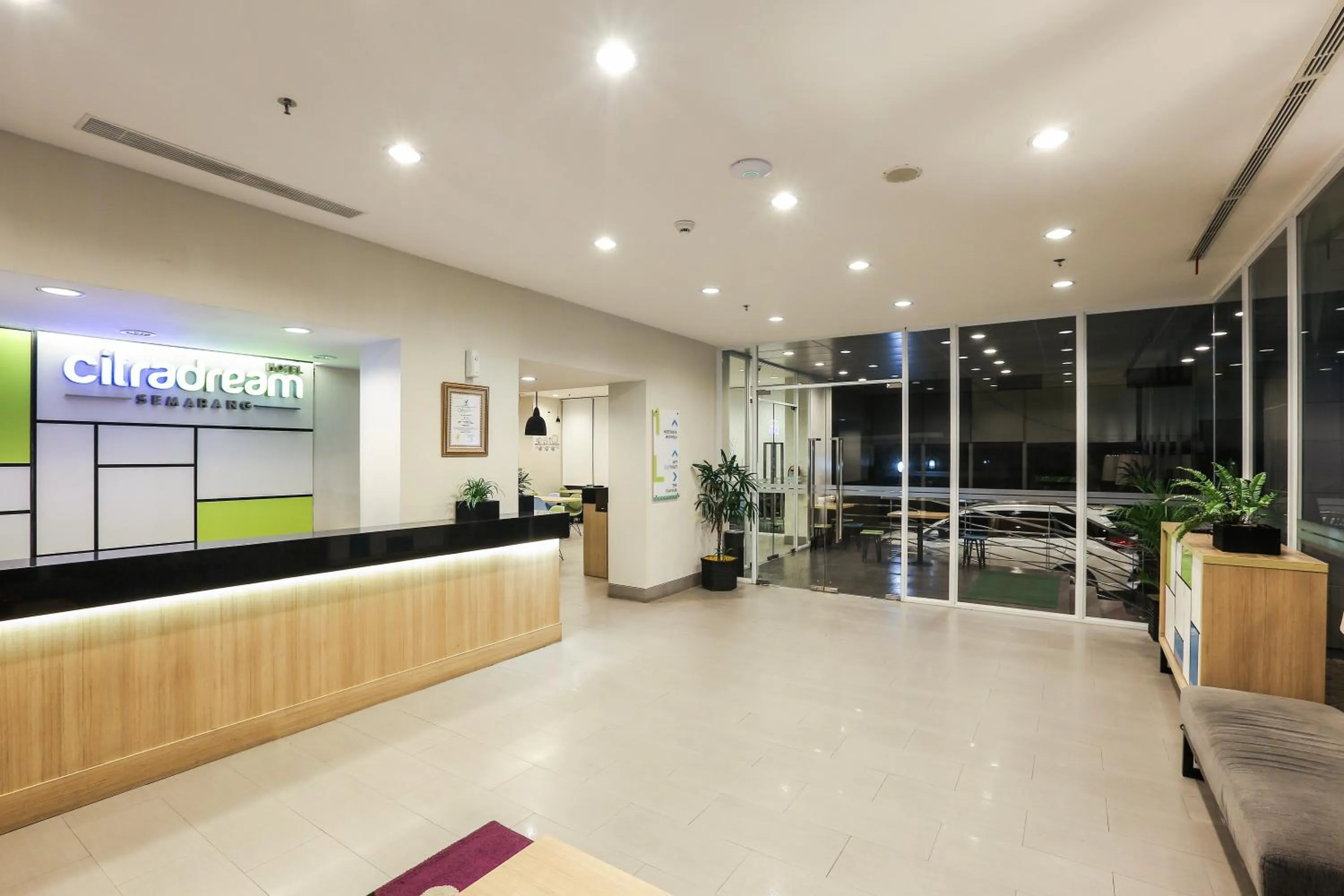 Lobby or reception in Hotel Citradream Semarang