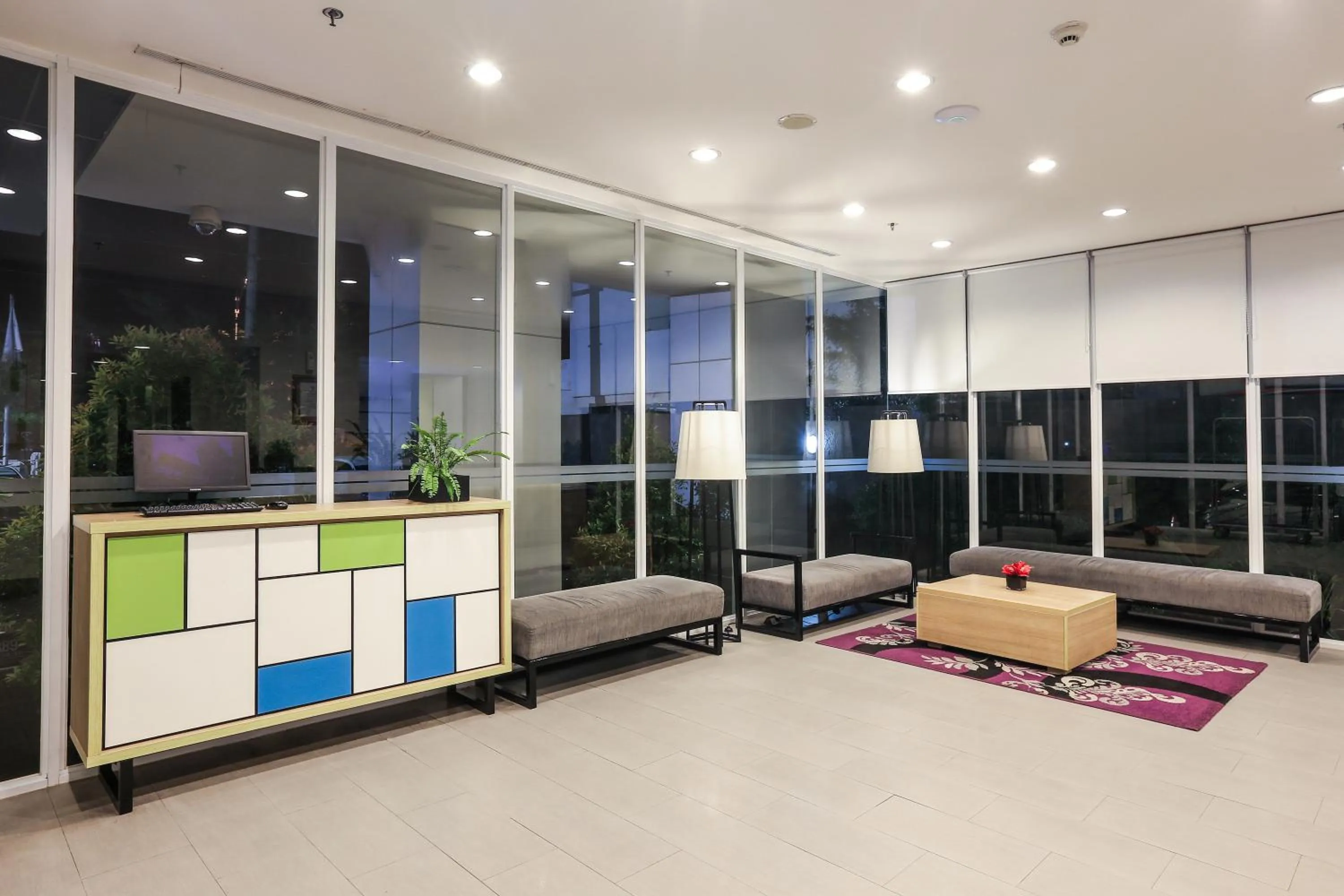 Seating area in Hotel Citradream Semarang