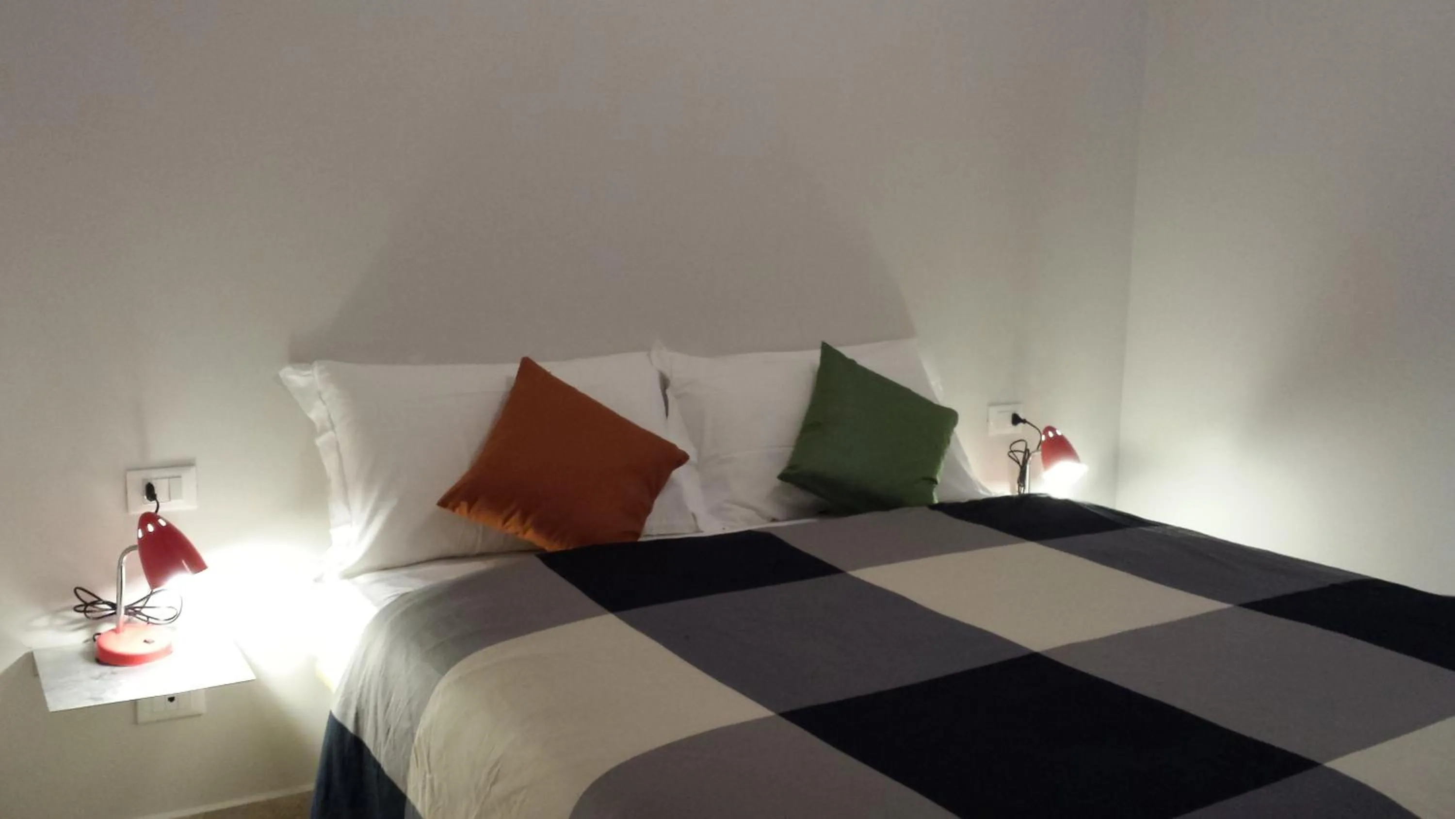 Bed in Roma Art Rooms