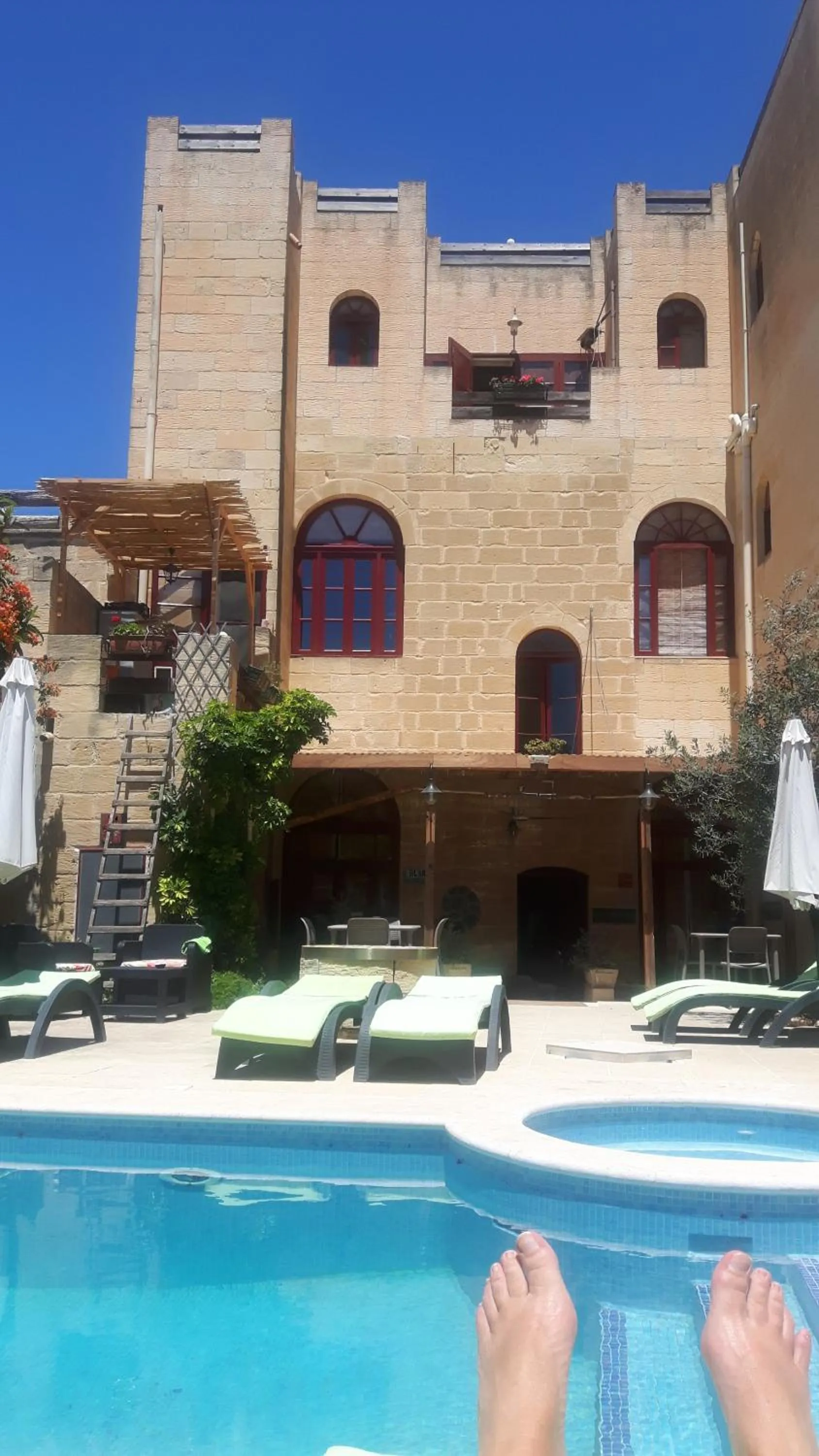 Swimming pool in Charming B&B Dar Ta Zeppi