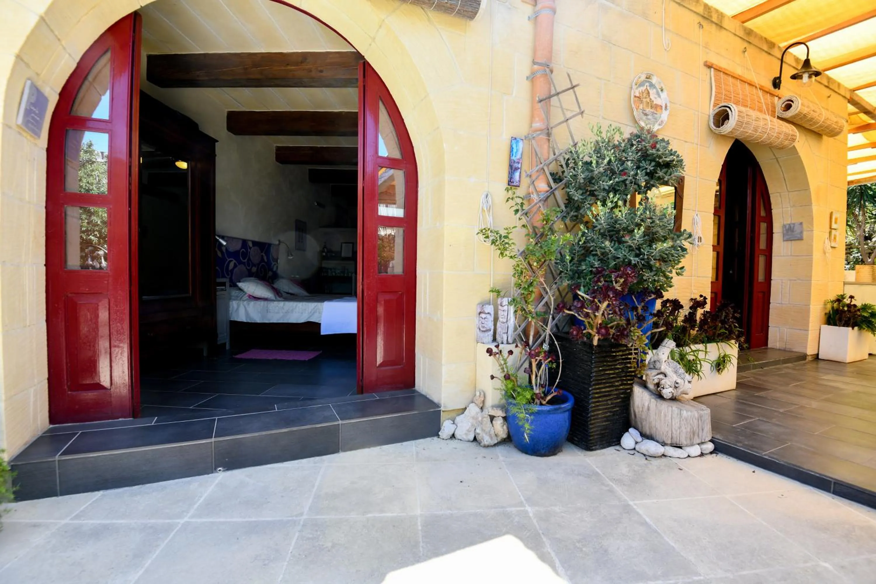 Garden view in Charming B&B Dar Ta Zeppi