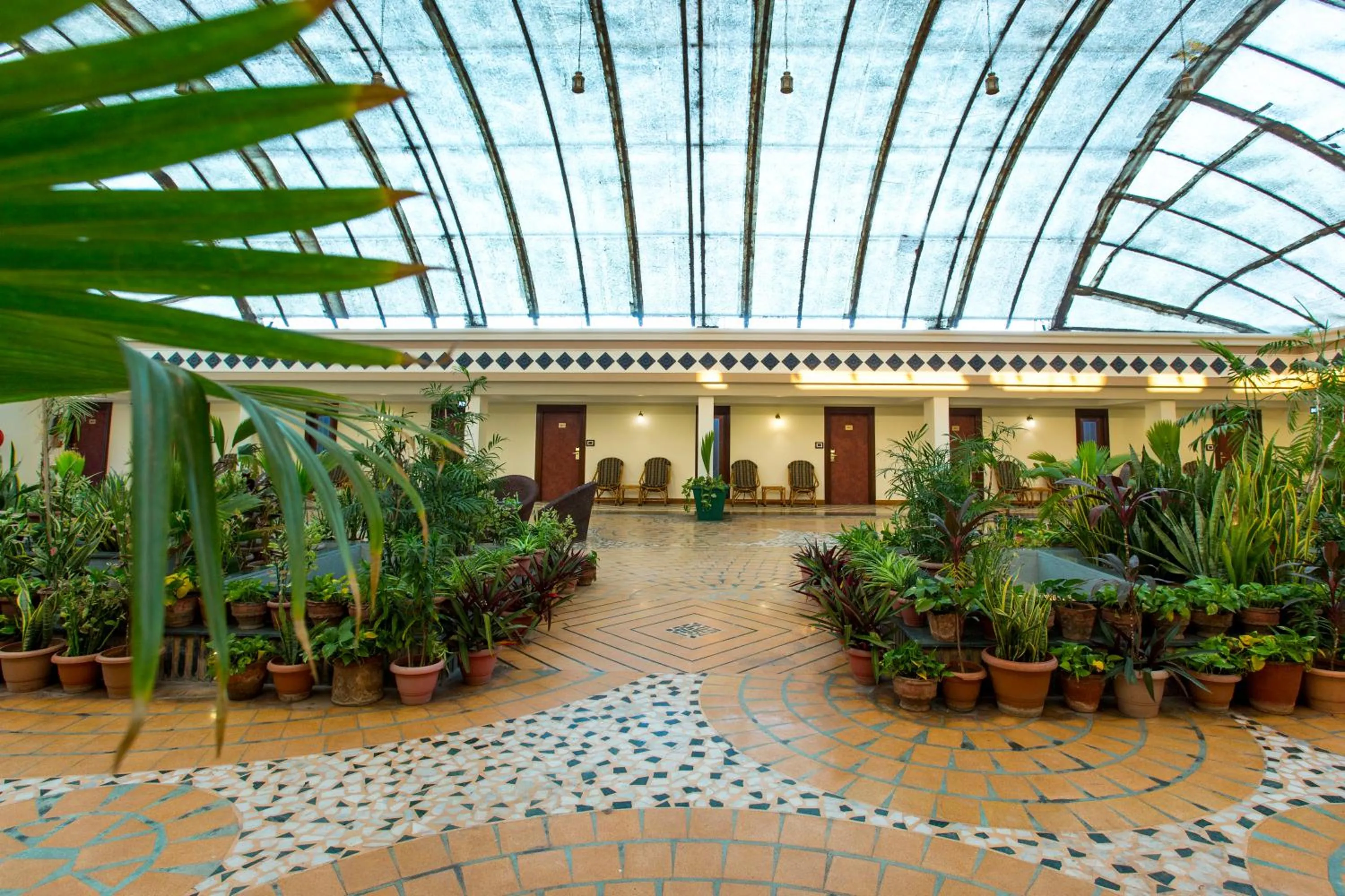 Garden view in The Grand Regency