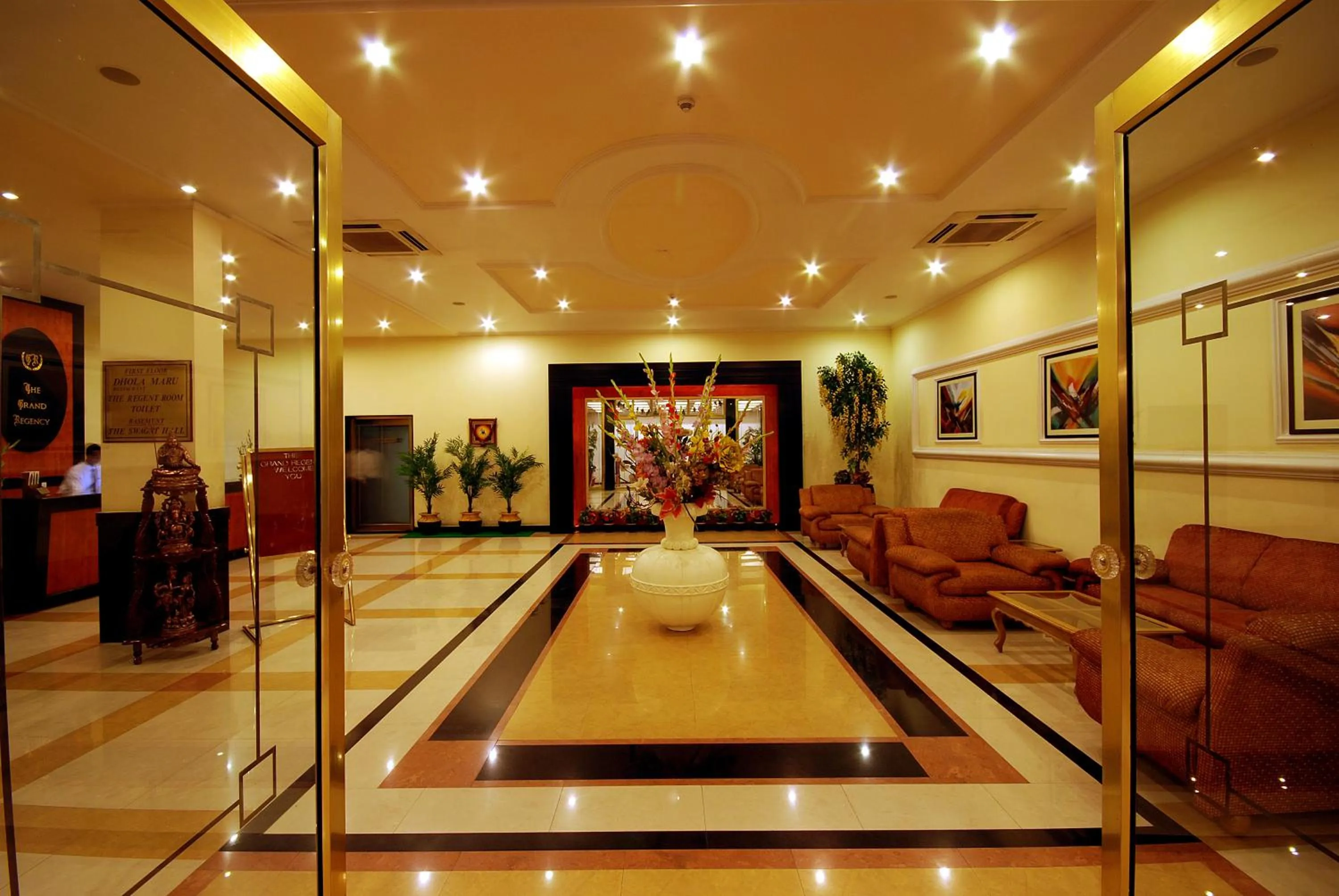 Lobby or reception in The Grand Regency